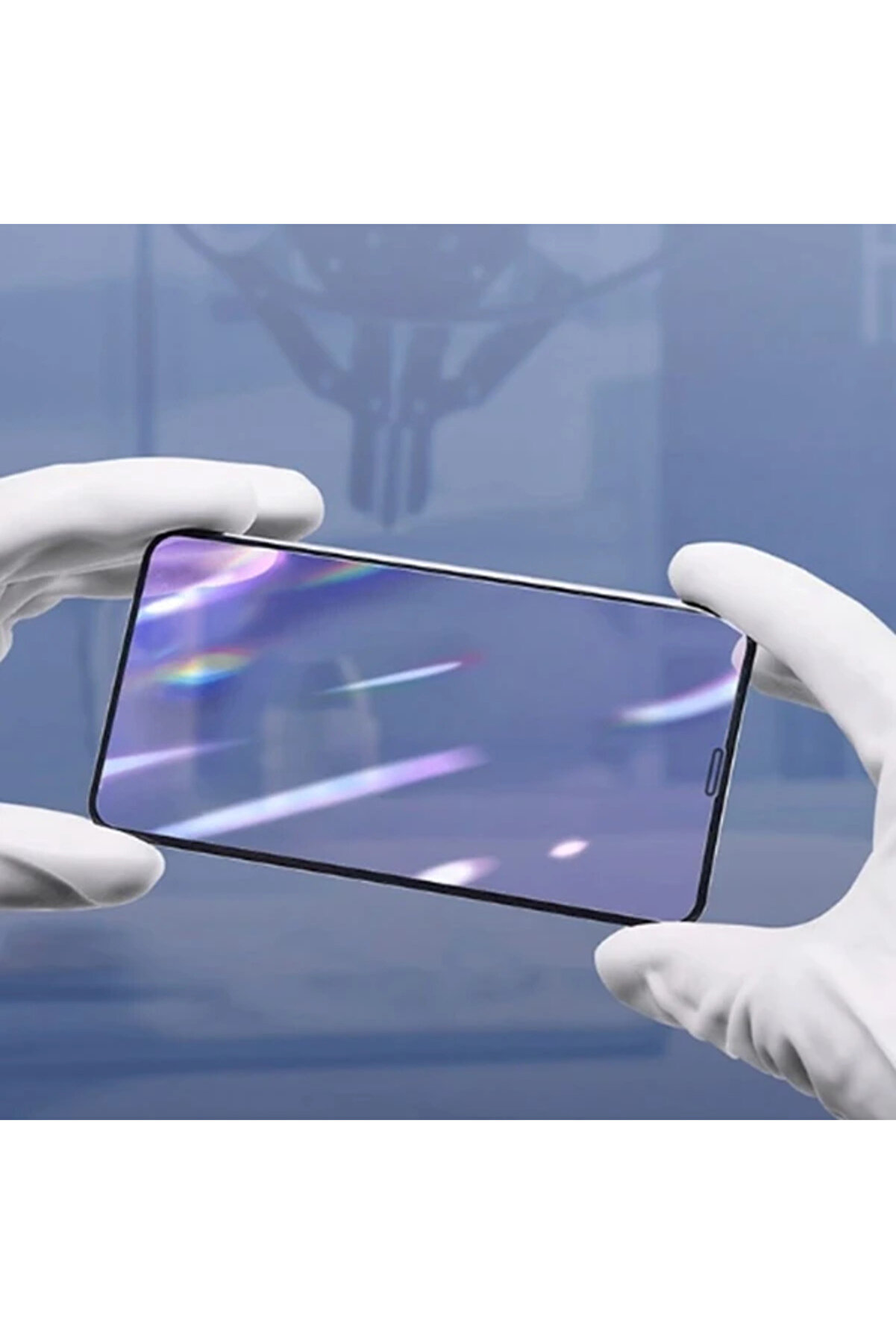 0.25Mm İphone 11 3D Curved Full Anti̇ Blue Ekran Koruyucu Xr-(5775) - Gms8675-2813