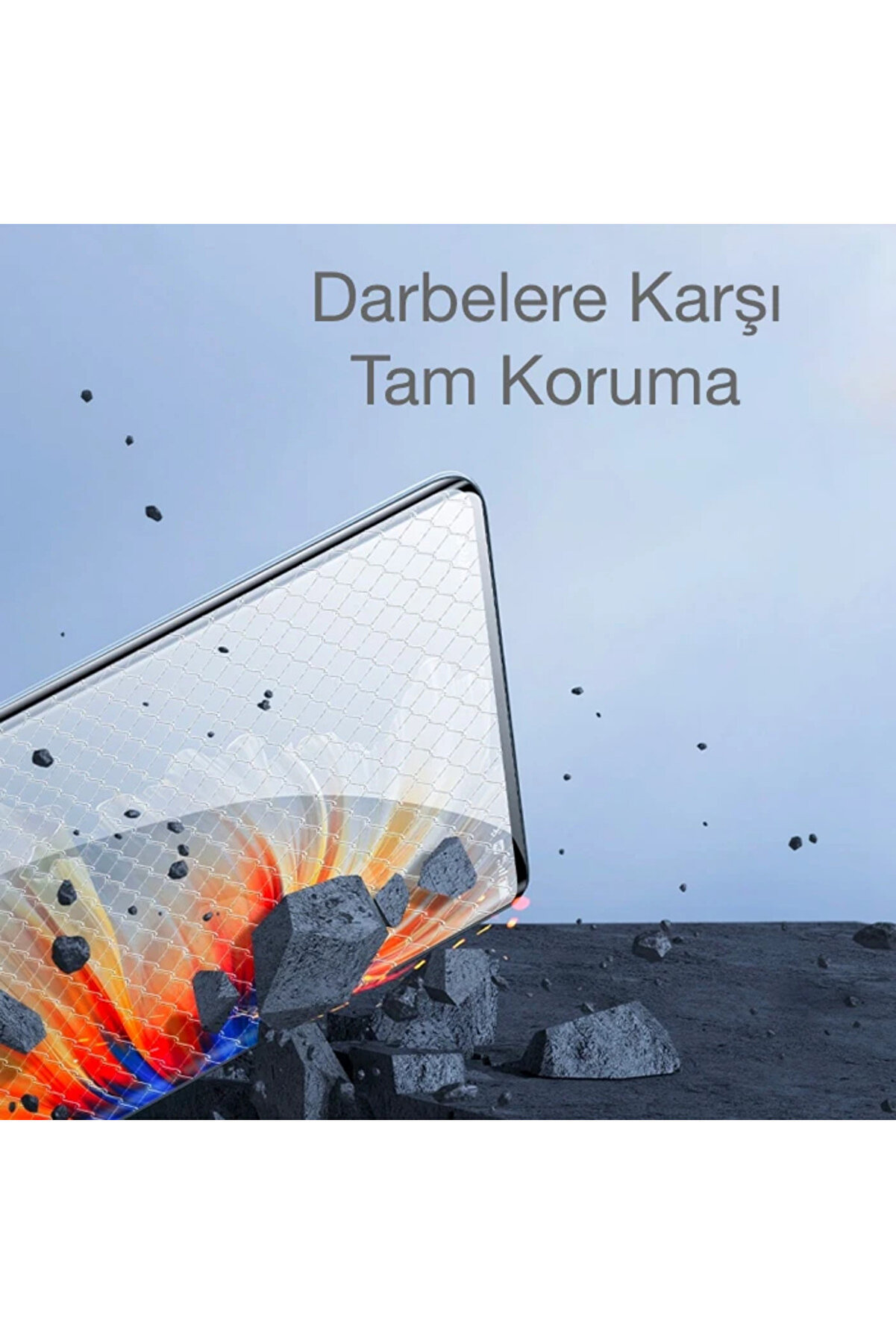 Xi̇aomi̇ Mi̇ Mi̇x 4 0.25Mm Kavi̇sli̇ Full Cam Ekran Koruyucu-(1903) - Dropx5741-2058