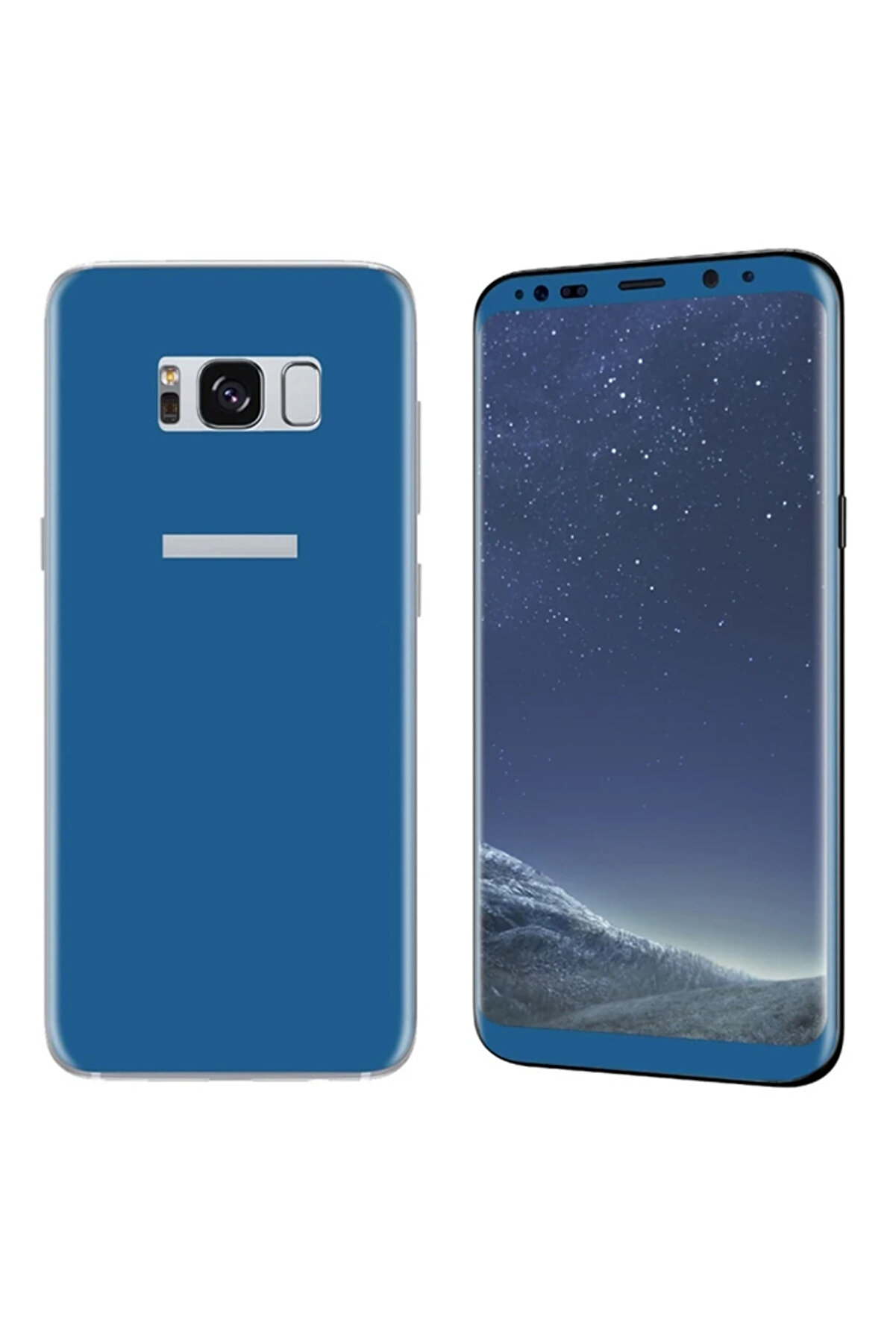 Ally Samsung Galaxy S8 İ&ccedil;i̇n Kavi̇sli̇ Full &Ouml;n Arka Cam Koruyucu-(5775) - Gms3021-2226