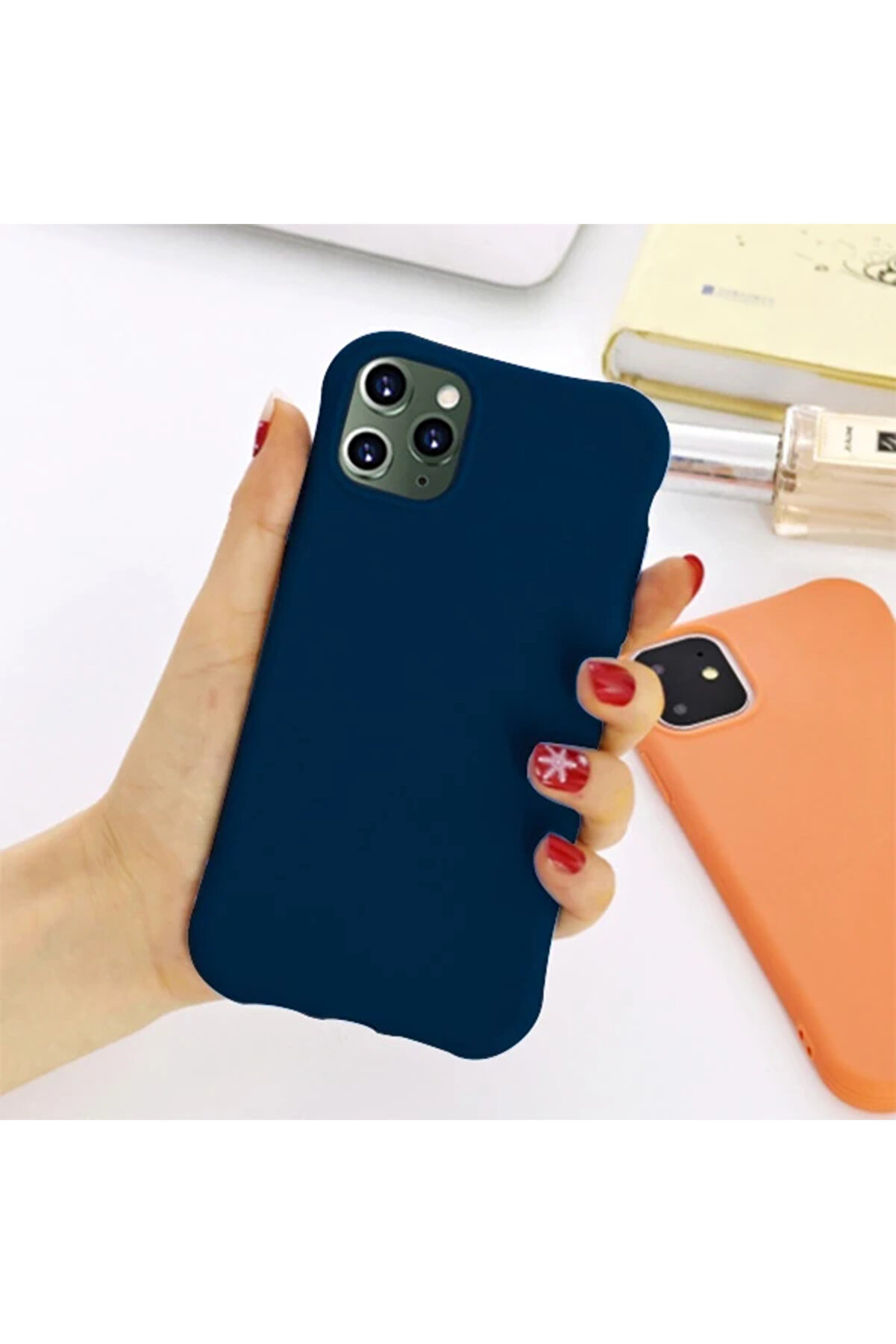 Ally İphone 11 Pro 5.8 İnch Shockproof Tpu Soft Sli̇m Si̇li̇kon Kılıf-(5775) - Gms1121-1628