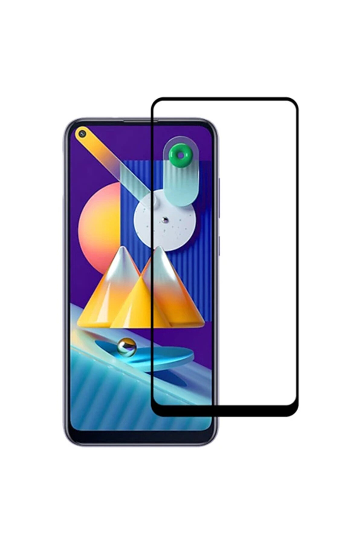 CepteToptan ALLY SM Galaxy M11 Full Glue Tempered Cam Ekran Koruyucu-(1903) - DROPX7501-9434
