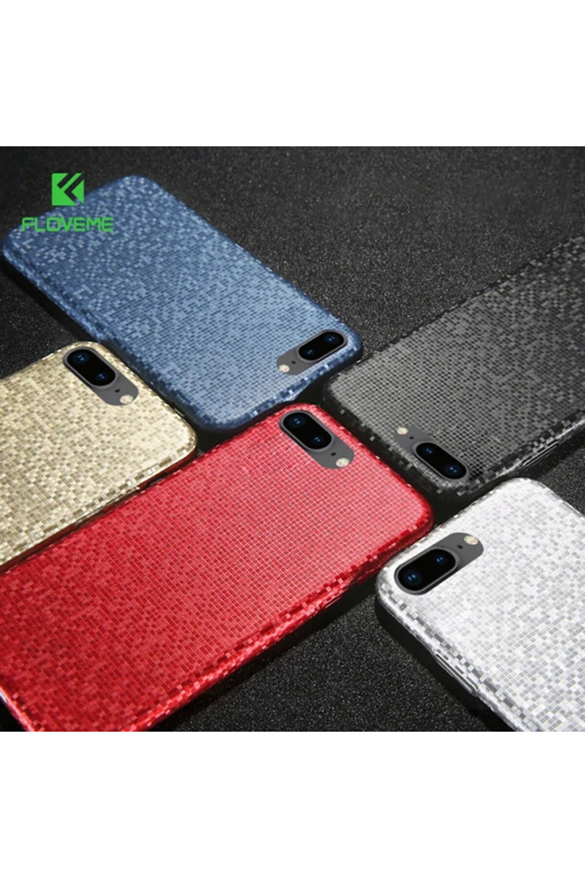 Floveme İphone X- Xs Mozai̇k Ultra Sli̇m Premi̇um Pc Fi̇t Kılıf-(5775) - Gms1491-3711