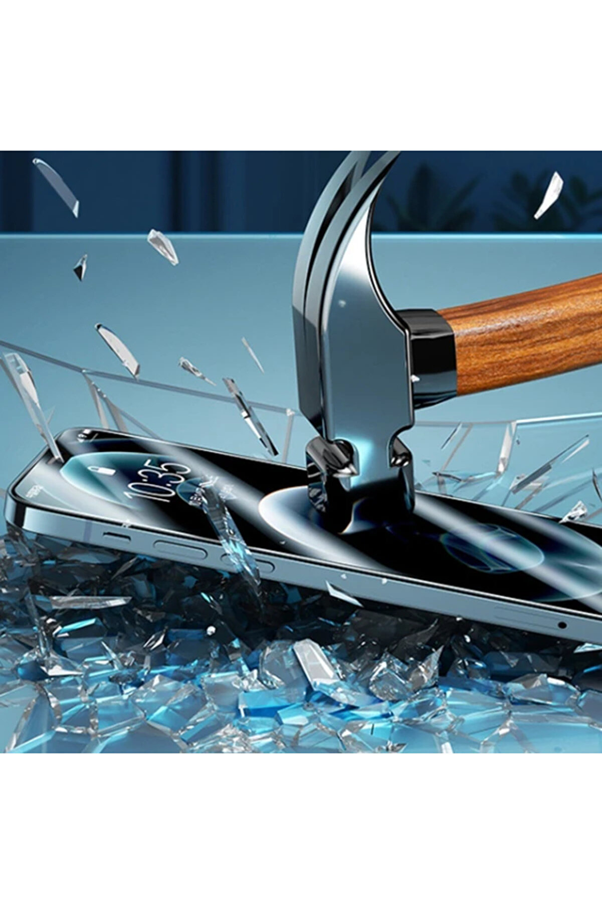 Gor İphone 12/12 Pro 6.1 Best Full Tempered Cam Ekran Koruyucu 2Adet+Takma Aparatı - Gms9073-8025