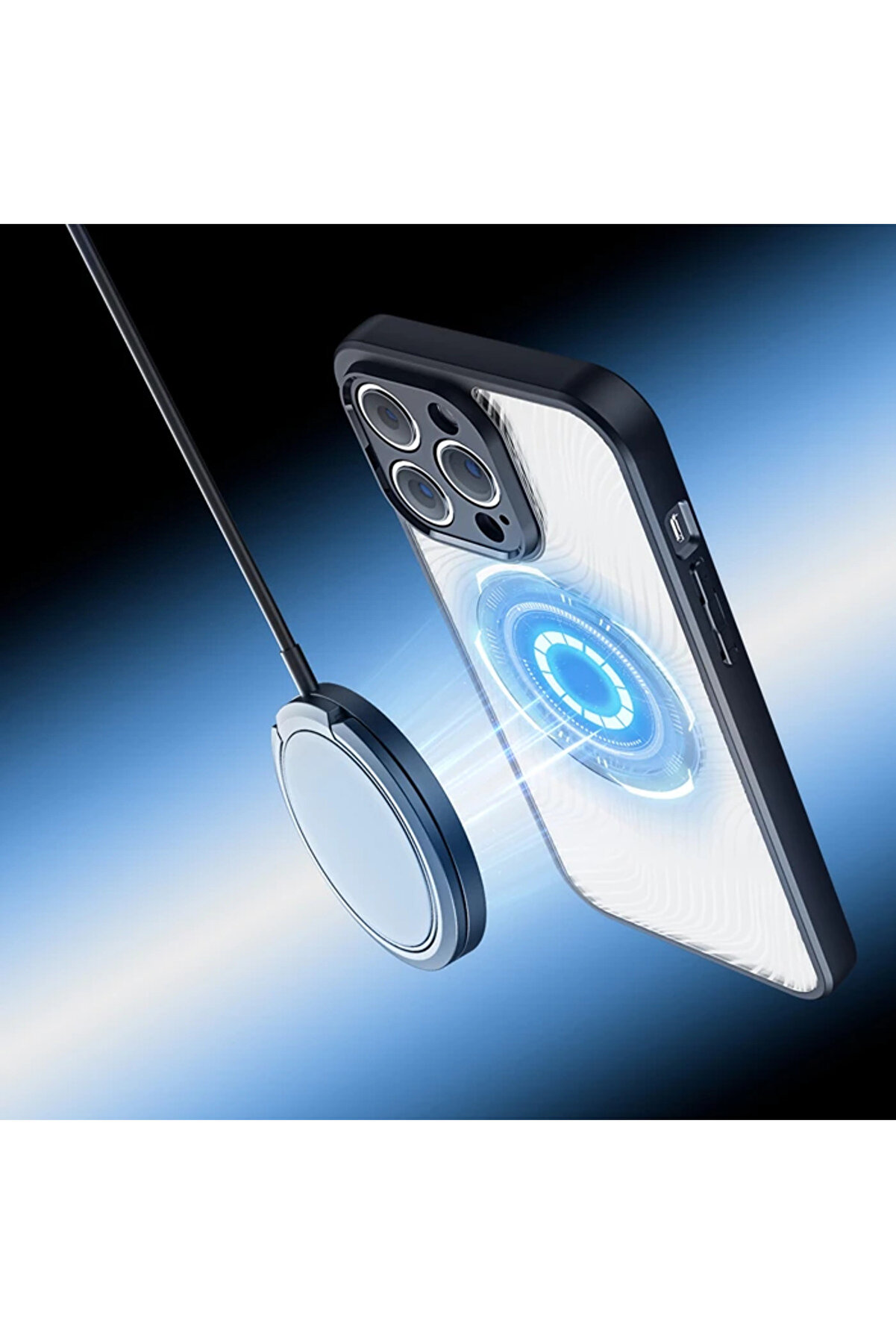 Dux Duci̇s İphone 12 Pro Max Ai̇mo Seri̇es Mag Safe Premi̇um Buzlu Sert Pc-Tpu Kıl - Dropx7764-1186