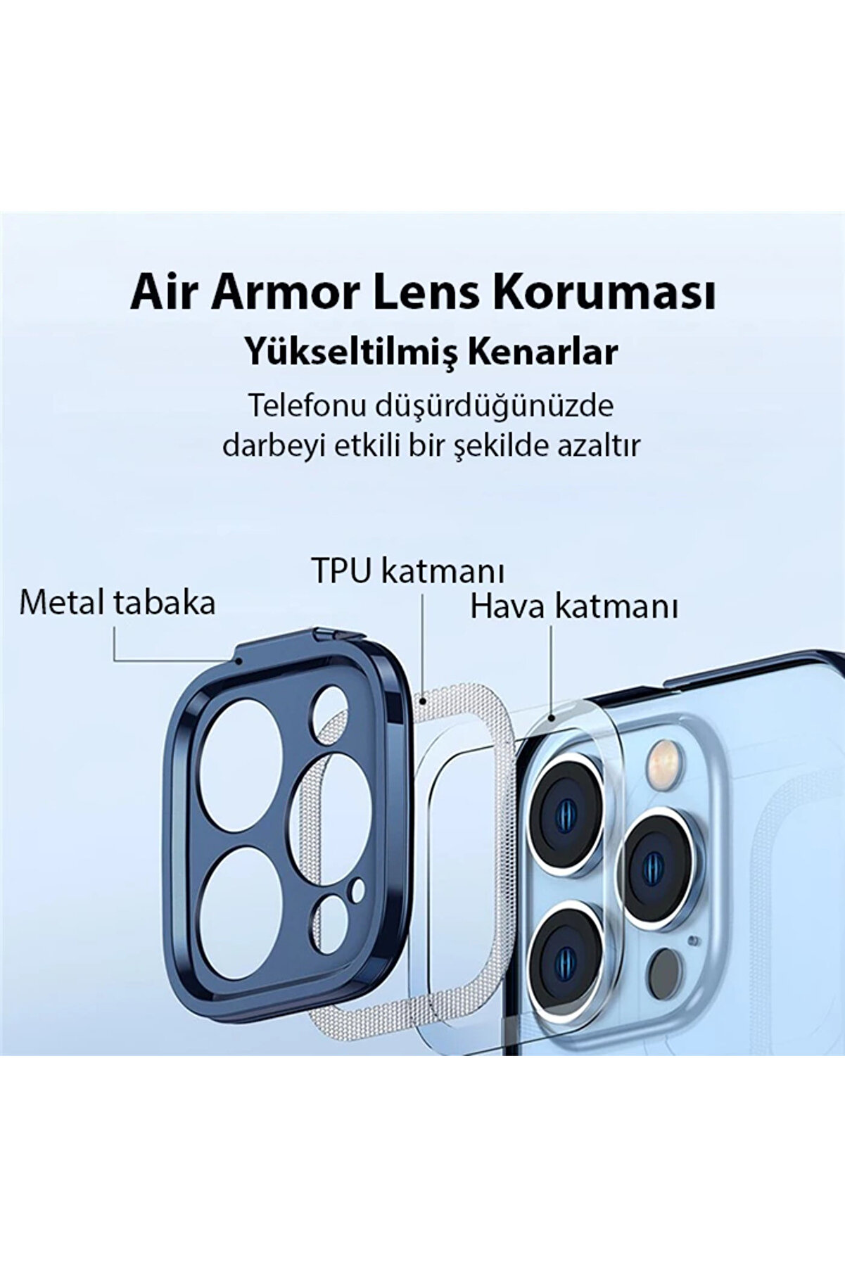 Gli̇tter İphone 14 Pro Max 6.7 Renkli̇ Kenar Si̇li̇kon Kılıf + Tempered Ekran Koruyucu - Gms7421-7312