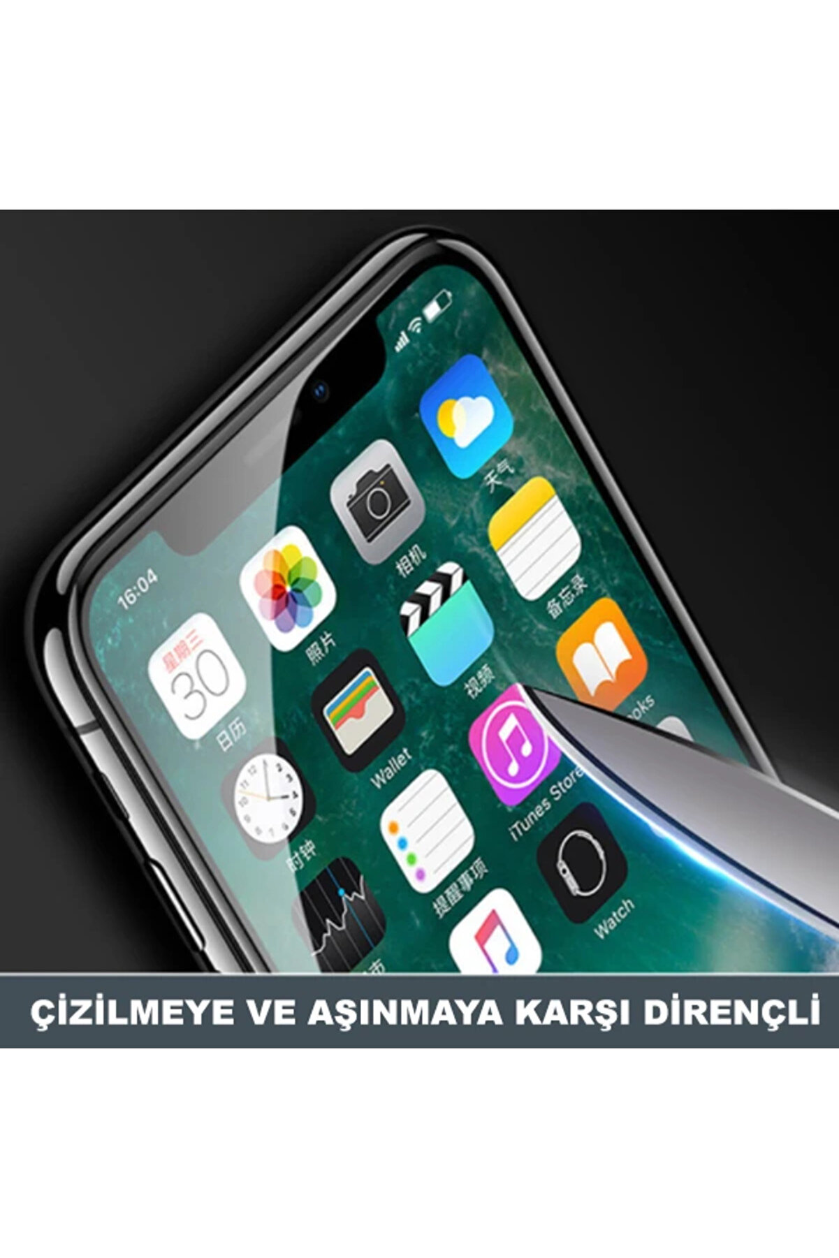 Gor İphone 11 Pro - Xs - X 5.8 9D Hardeni̇ng Tempered Full Cam Ekran Koruyucu-(19 - Dropx5460-2143