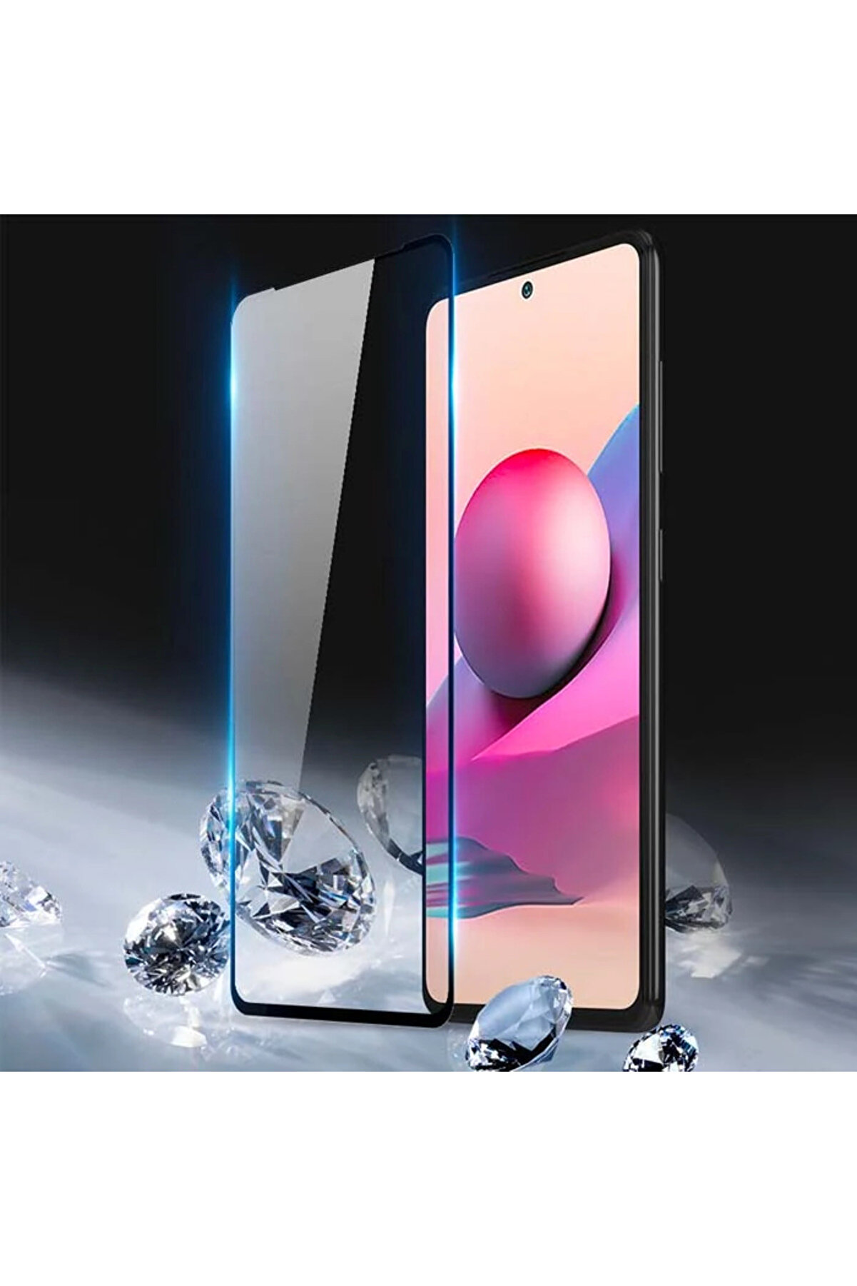 Dux Duci̇s Full Kaplama Redmi̇ Note 10 Note 10S Cam Ekran Koruyucu-(5775) - Gms2383-8434