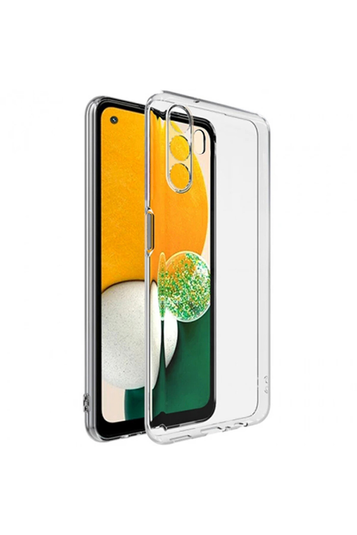 gizmurstore Ally OPPO K9 Pro 5G Kılıf Kamera Korumalı Ultra İnce Şeffaf Silikon Kılıf-(57 - GMS5464-9017