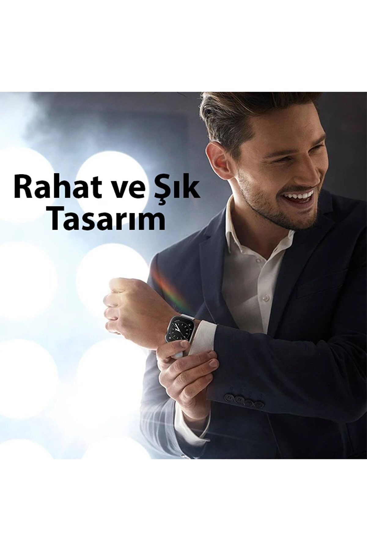 Dux Duci̇s Hamo Seri̇es Apple Watch 41Mm İçi̇n Hard Pc Full Koruma Sert Armor Zır - Dropx7819-4379