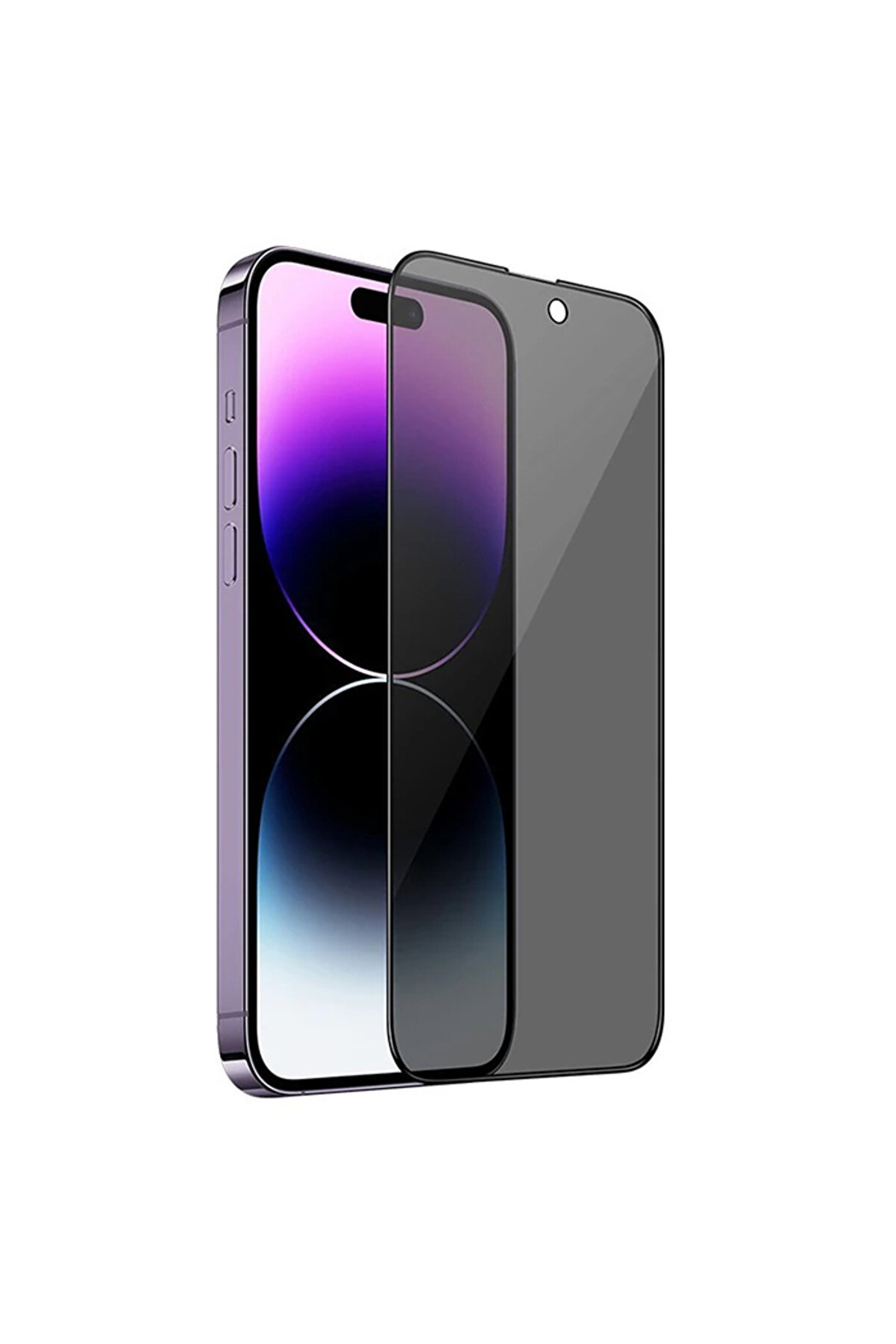 gizmurstore Hoco iPhone 14 Pro Prıvacy Serisi Hayalet Full Koruma Cam Ekran Koruyucu-(5775) - GMS5381-6010