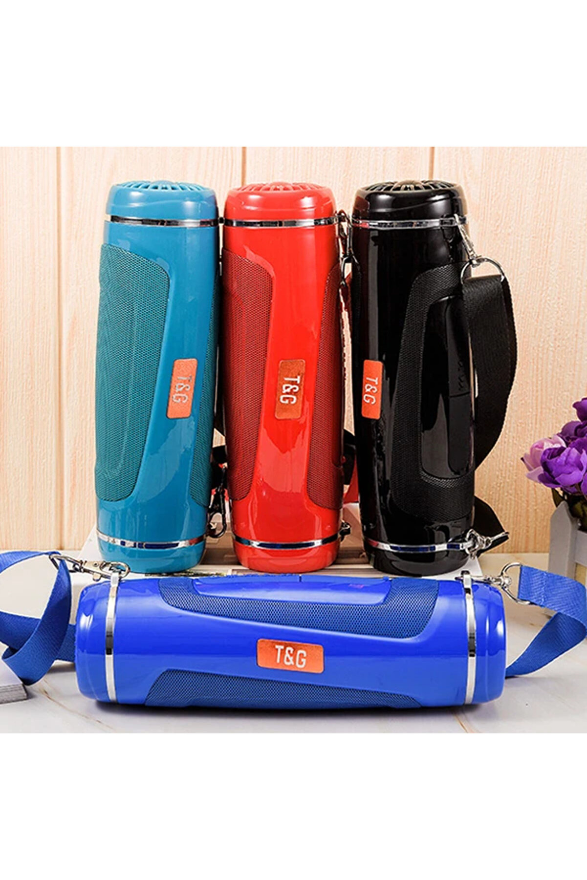 T&G Tg601 Kablosuz Bluetooth 5.0 Speaker Hoparlör+El Feneri̇-(5775) - Gms1308-6270