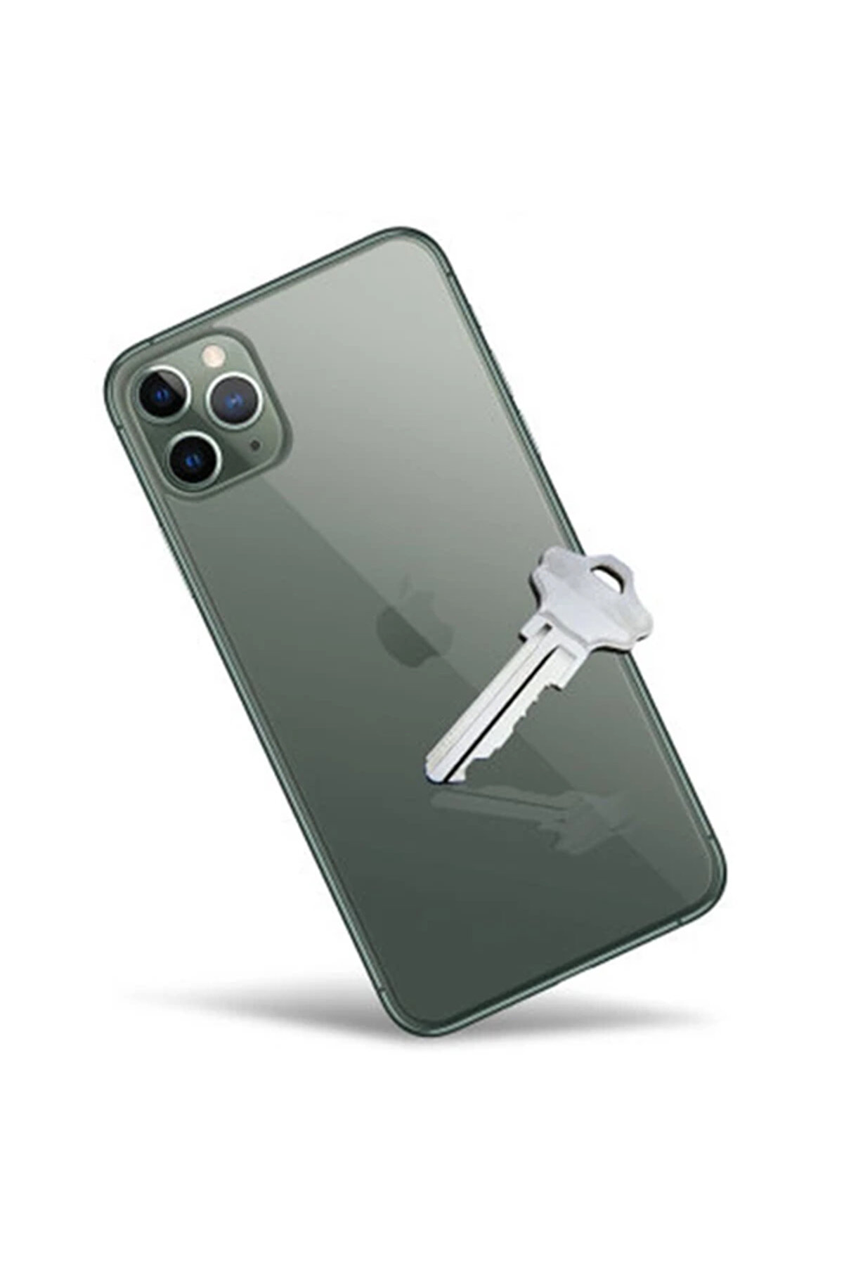 İphone 11 Pro Fi̇lm Ön Arka Full Koruyucu Membran Nano Hi̇drojel Koruyucu Set-(1 - Dropx5722-9493