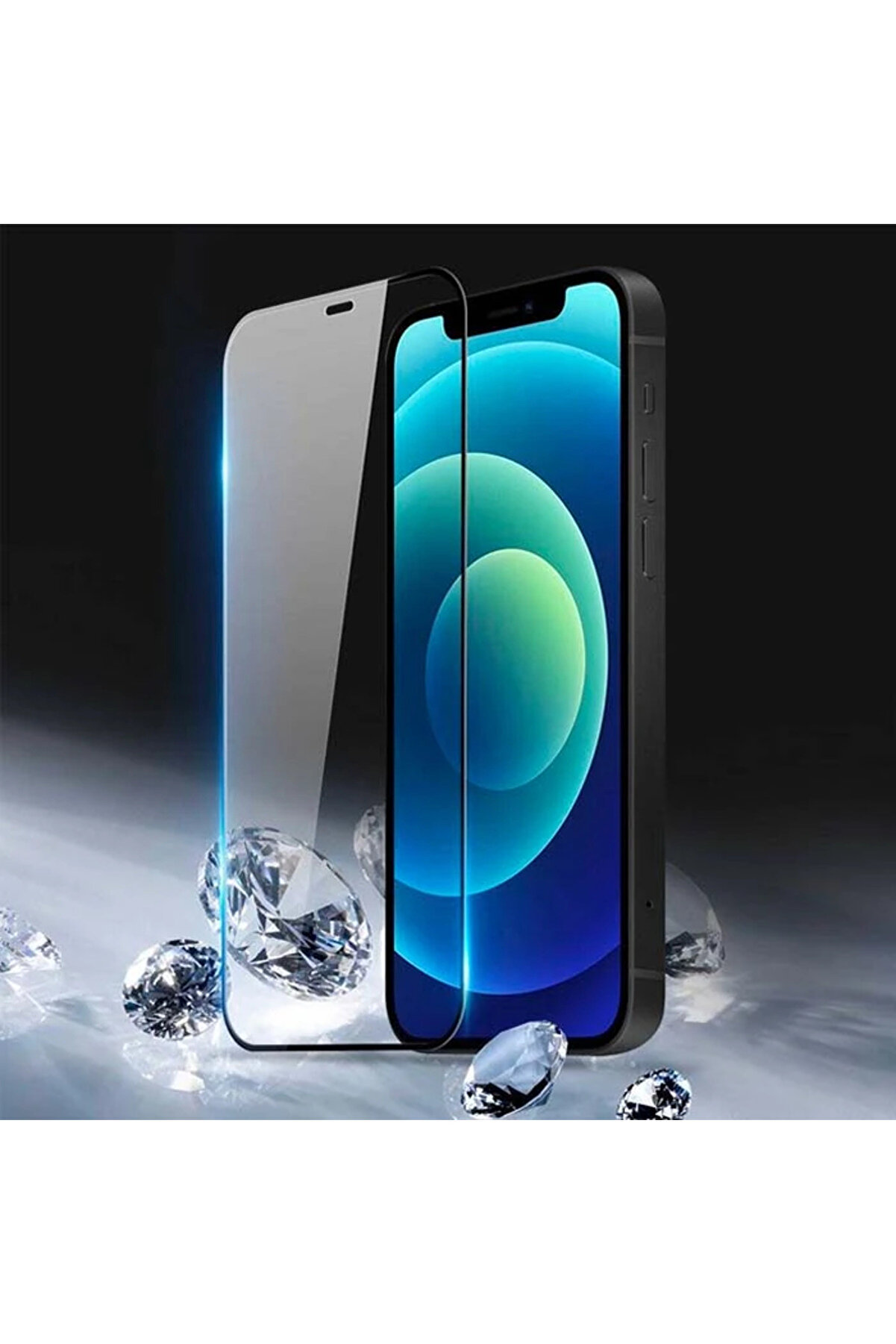 Dux Duci̇s İphone 12 Mi̇ni̇ 5.4 Tempered Cam Ekran Koruyucu 10D Full Kaplama-(5775) - Gms5725-9724