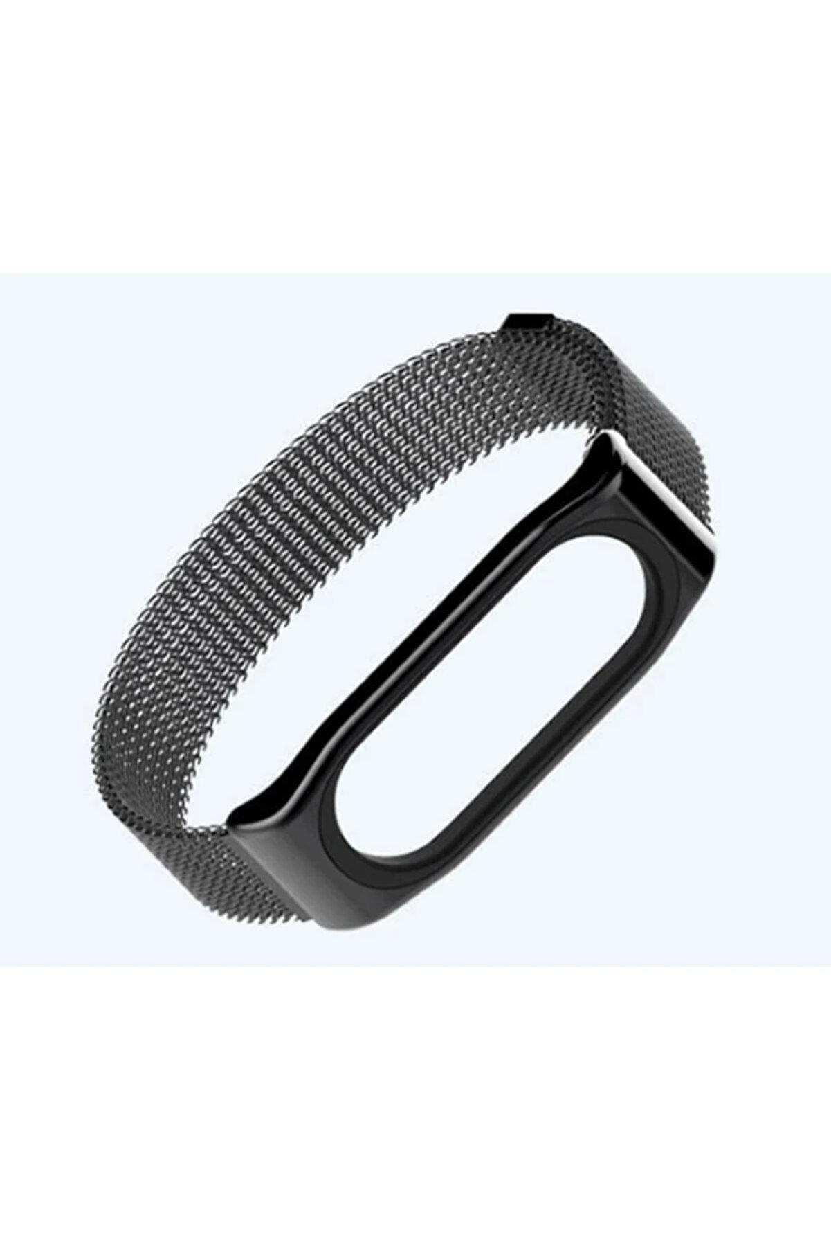 Mi̇jobs Xi̇aomi̇ Mi̇ Band 4-3  Uyumlu Metal Kayış Kordon Mi̇lano Loop-(1903) - Dropx3421-7111