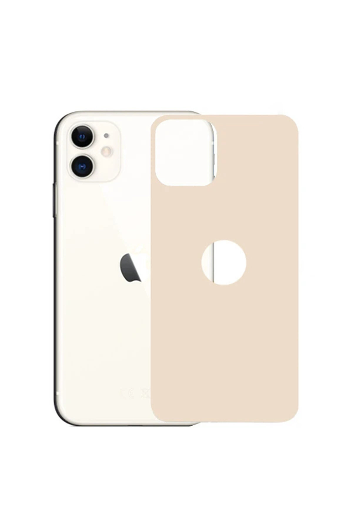 İphone 11 6.1 İnch Full Arka Koruma Tempered Kırılmaz Cam-(1903) - Dropx6714-5669