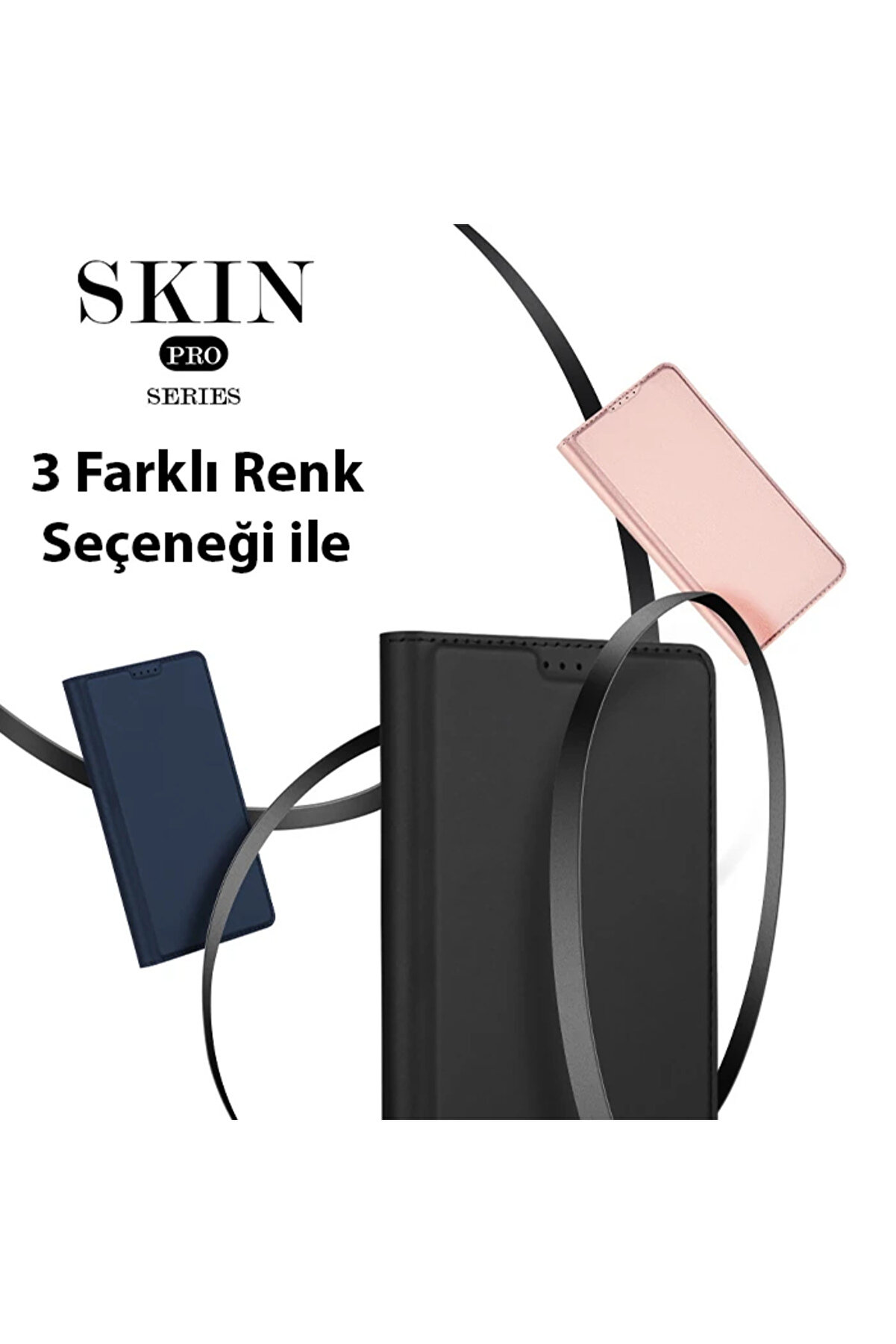 Dux Duci̇s Sm Galaxy S23 Plus Kılıf Ski̇n Pro Seri̇es Fli̇p Cover Kapaklı Kılıf - Dropx7817-1815