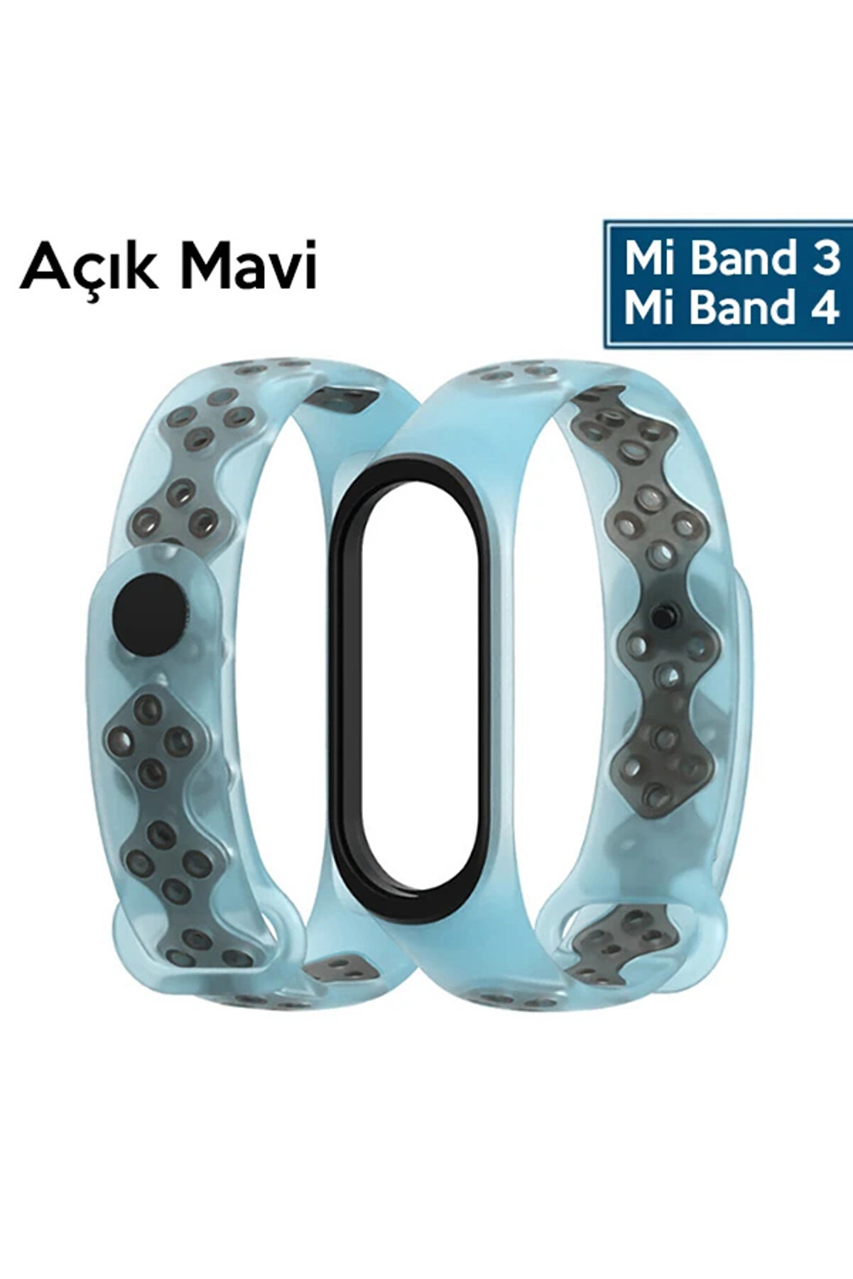 Mi̇jobs Xi̇aomi̇ Mi̇ Band 4-3 Deli̇kli̇ Bi̇lekli̇k Kayış Kordon-(1903) - Dropx4313-1185