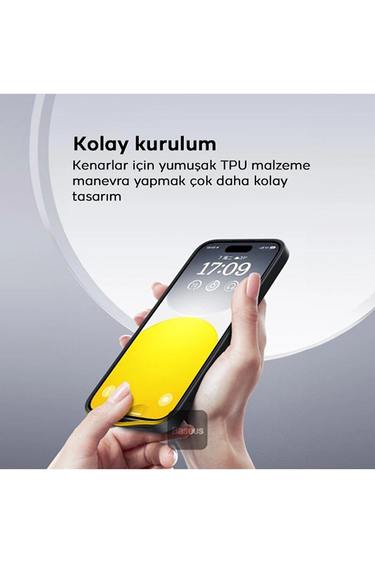 İphone 15 Plus Skyri̇ng Seri̇si̇ Standlı Magsafe Manyeti̇k Kılıf + Tempered Ekran - Dropx9357-7432