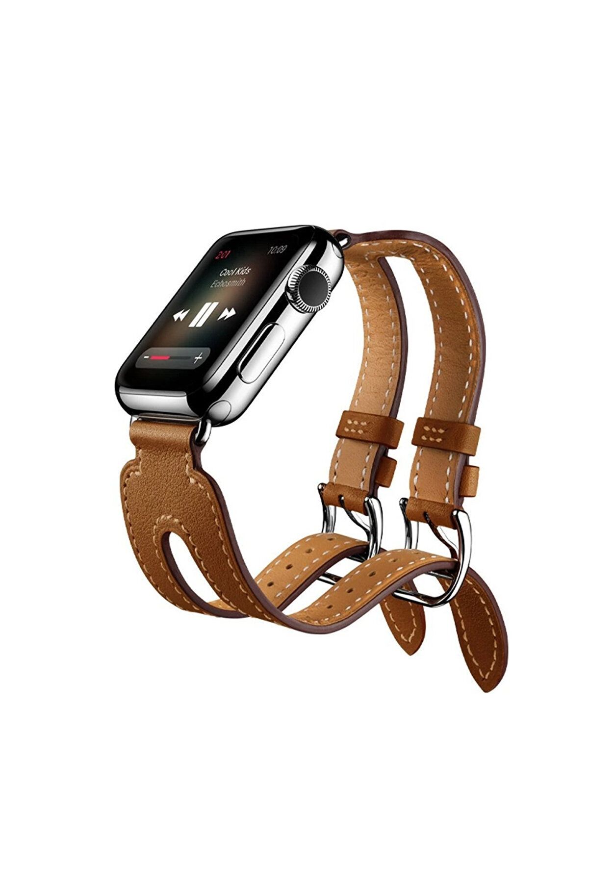 Ally Apple Watch 7-8 41Mm 6-5-4 40Mm Çi̇ft Kayış Kordon Kayış 3-2-1 38Mm-(19 - Dropx1189-1973