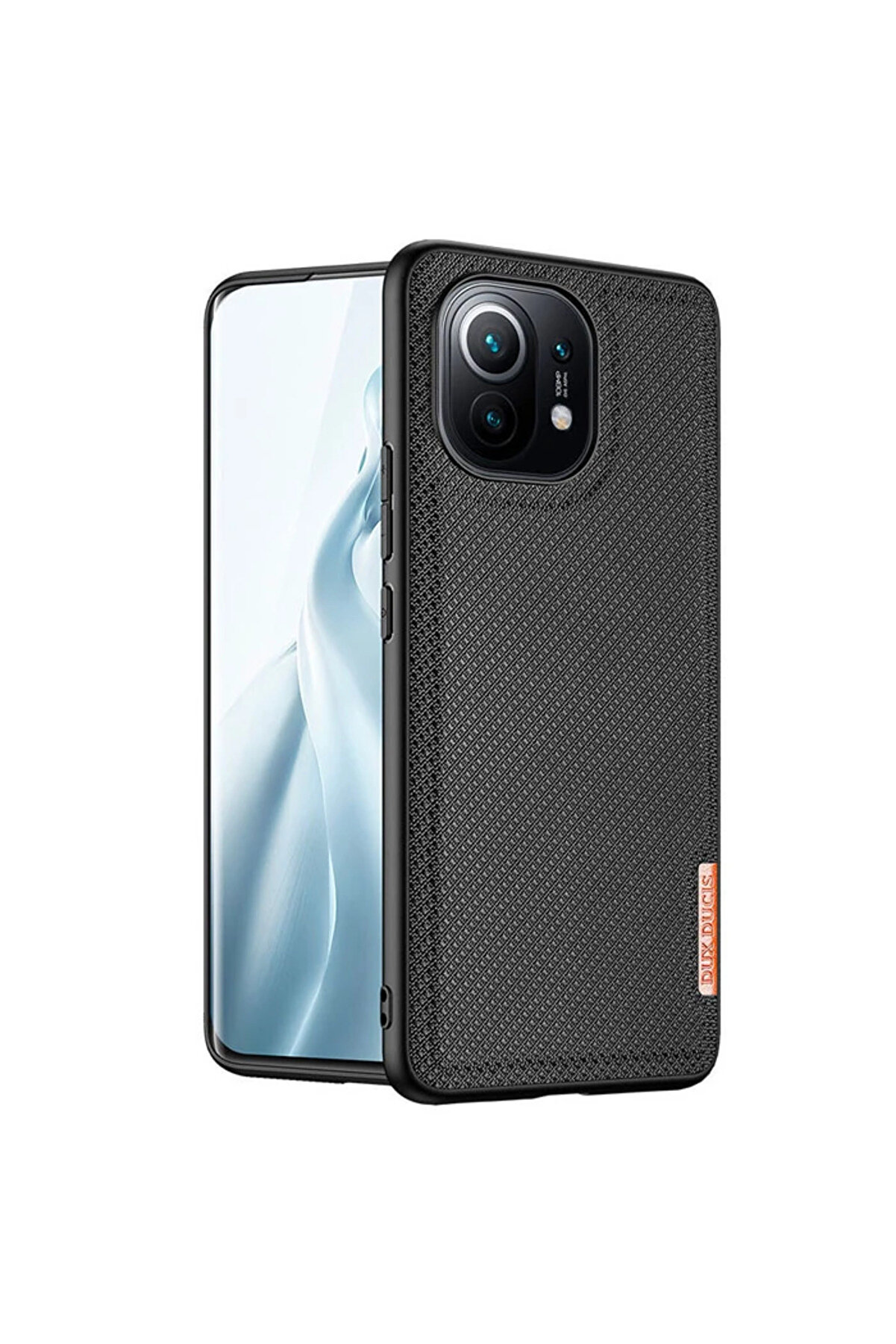 Dux Duci̇s Fi̇no Seri̇si̇ Xi̇aomi̇ Mi̇ 11 Kılıf Premi̇um Dokuma Si̇li̇kon Kılıf-(1903) - Dropx2003-4077