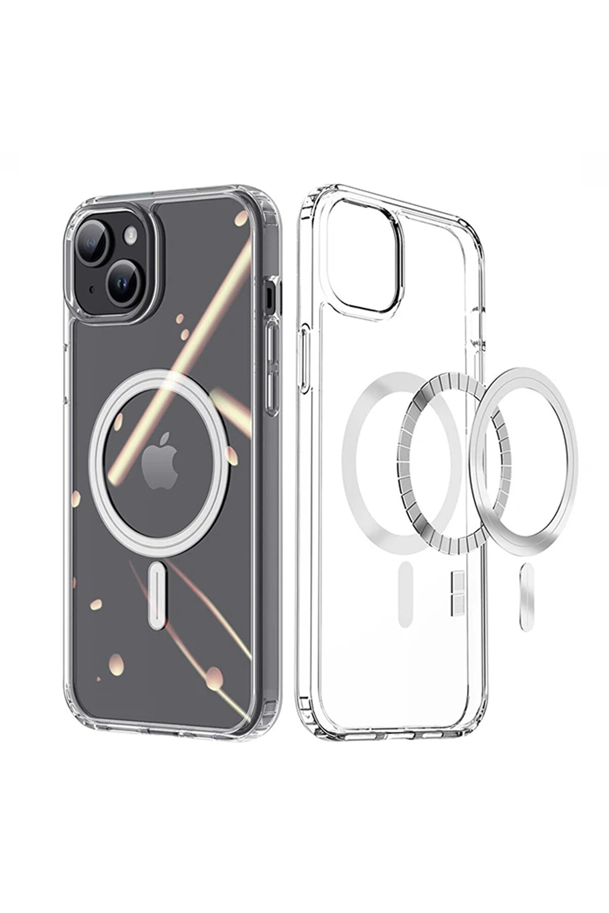 CepteToptan Dux Ducis Clin Mag Series iPhone 15 Plus Magsafe Uyumlu Manyetik Silikon Kılıf - DROPX5513-6448