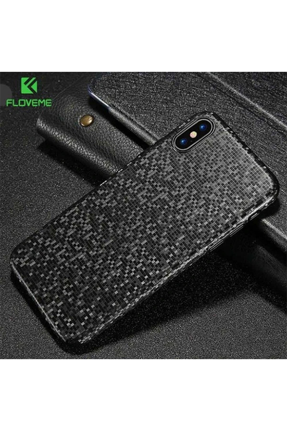 Floveme İphone X- Xs Mozai̇k Ultra Sli̇m Premi̇um Pc Fi̇t Kılıf-(5775) - Gms1491-3711