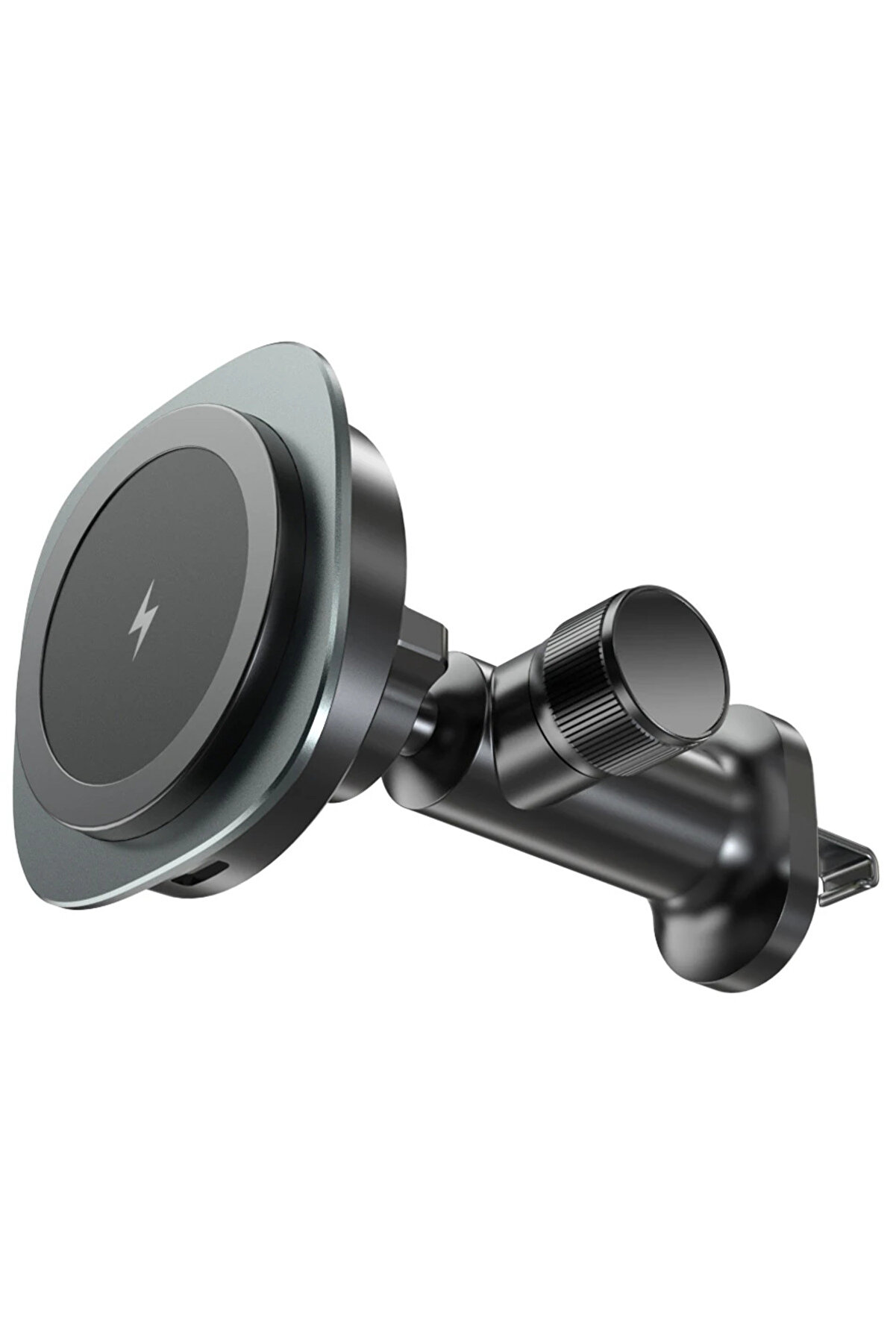 CepteToptan QI-206 Magsafe Uyumlu Araç Içi 15W Kablosuz Hızlı Şarj Telefon Tutucu- - DROPX7295-8681