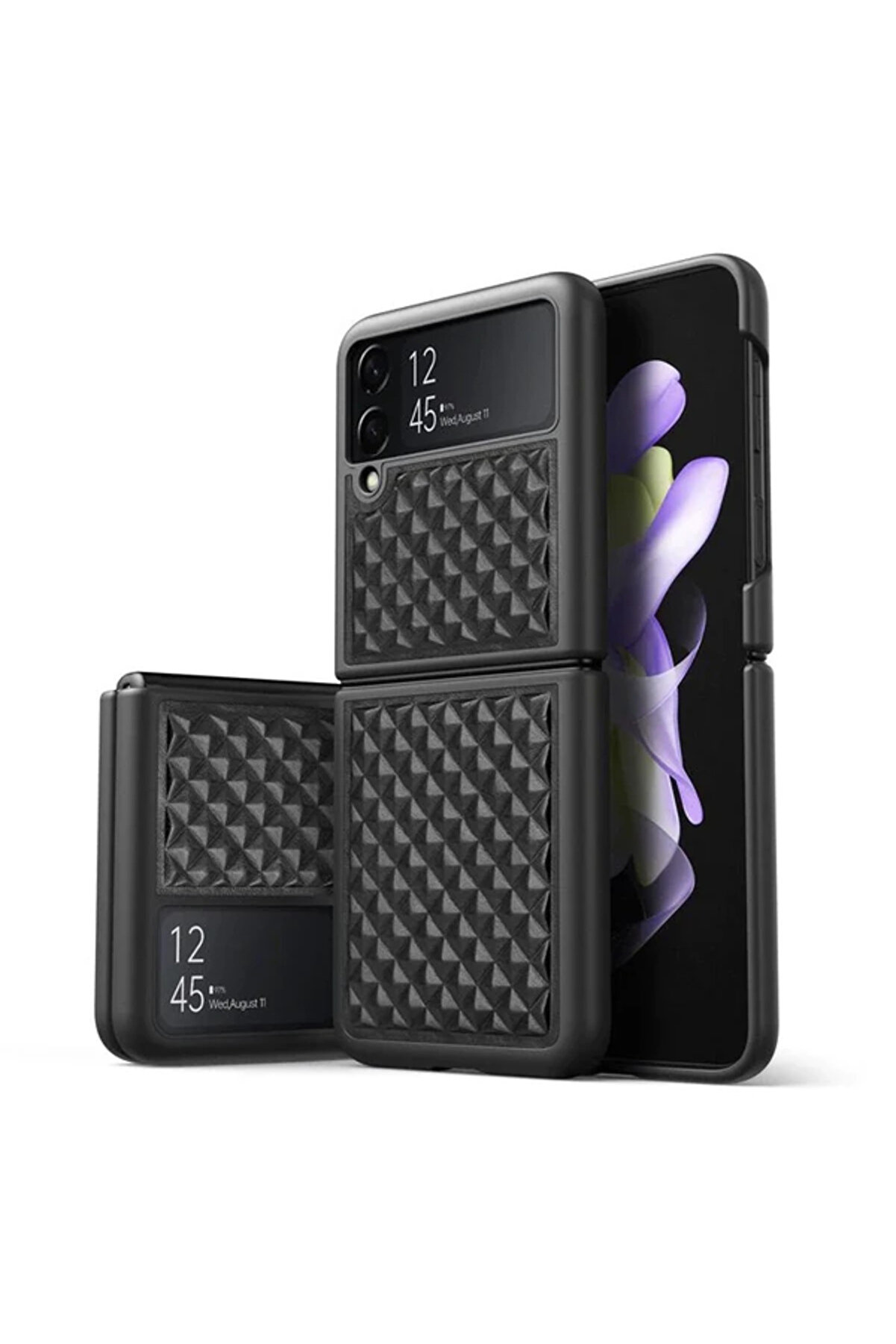 gizmurstore Dux Ducis Venice Series Samsung Galaxy Z Flip3 5G için Premium Deri Kılıf-(5775) - GMS8010-1410