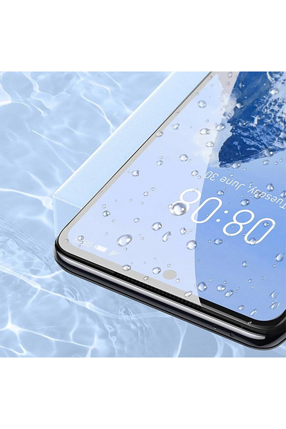 Mi̇ 11 Poco F3 Redmi̇ K40/K40 Pro Full Ekran Koruyucu 0.15Mm Water Gel 2 Adet Set-(57 - Gms7574-3517