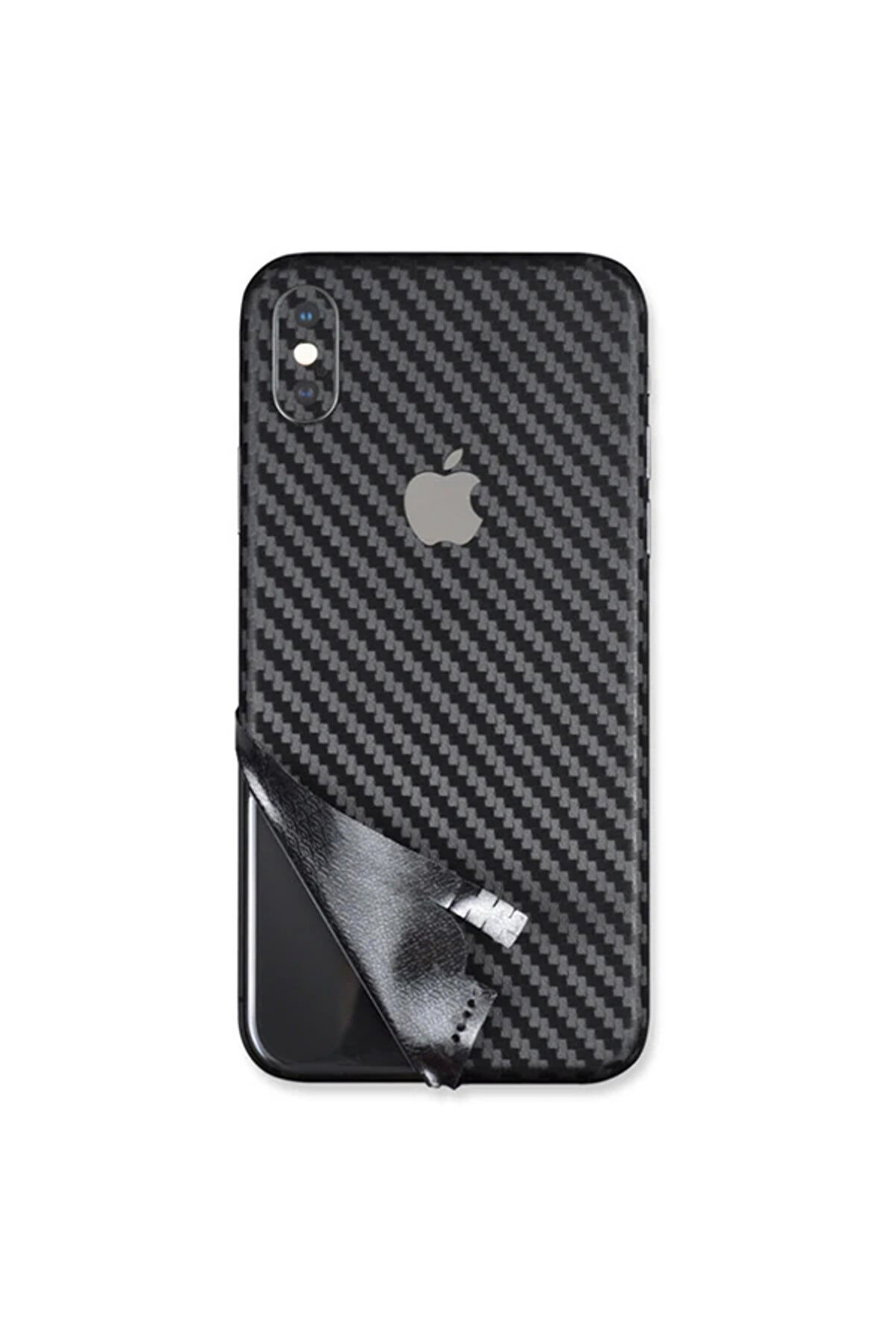 gizmurstore İphone Xr 6.1 Karbon Fiber Kaplama Sticker-(5775) - GMS3338-5649