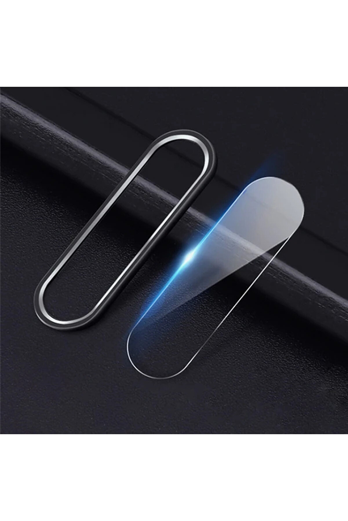 CepteToptan Xiaomi Mi CC9/CC9E/ Mi A3 Kamera Koruma Metal Lens+ Kırılmaz Cam Set-(1903) - DROPX7002-5652