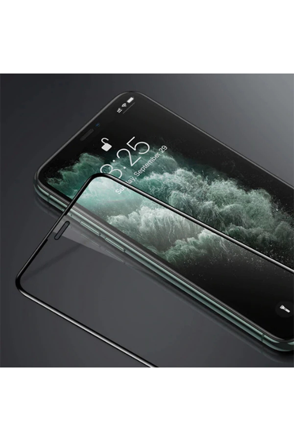 Kuulaa İphone 11 Pro Max3D Full Kırılmaz Tempered Cam Koruyucu-(5775) - Gms1479-2445