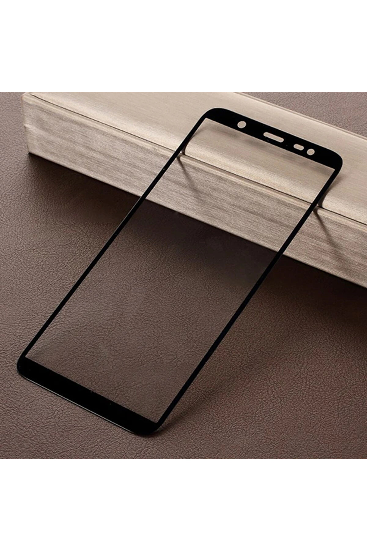 gizmurstore SM Galaxy J8 2018 İçin Full Kaplama Kırılmaz Cam Ekran Koruyucu-(5775) - GMS2435-6931