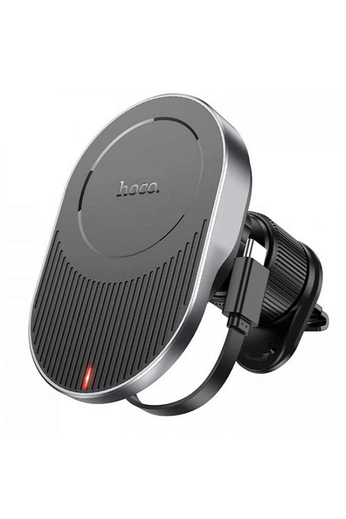 CepteToptan HOCO HW12 Kablosuz Şarjlı Araç İçi Havalandırma Manyetik Telefon Tutucu-(1 - DROPX8977-7530
