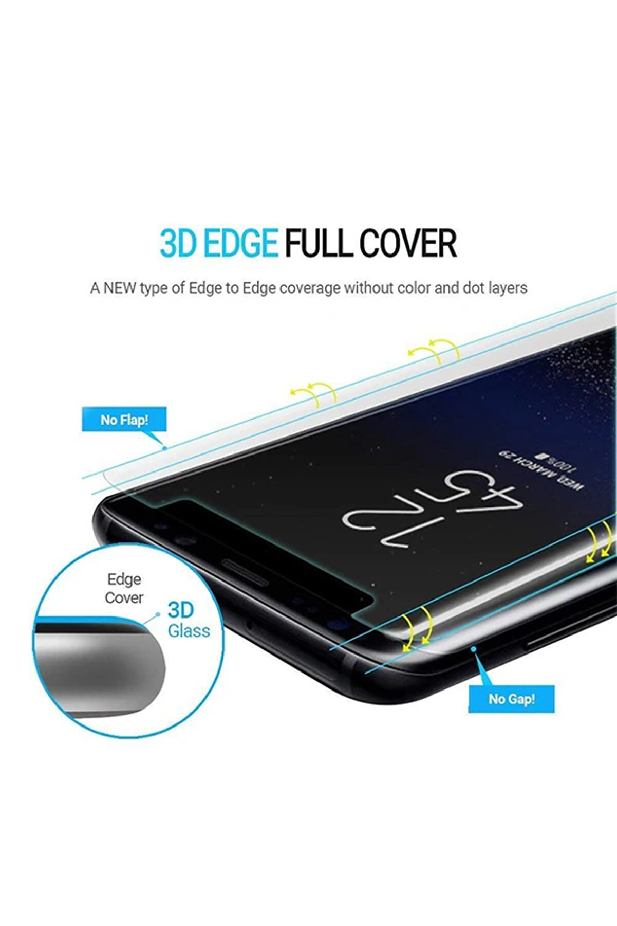 İphone 11 Pro Full Li̇qui̇d+Uv Işık 3D Kırılmaz Cam Ekran Koruyucu İphone Xs- - Dropx9310-7036