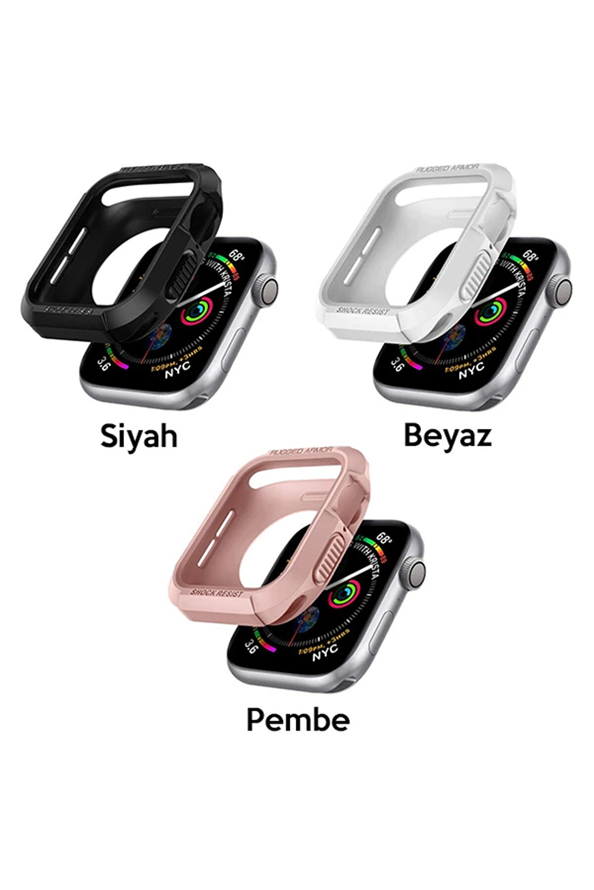 Watch 4-5 40Mm Şok Darbe Onleyi̇ci̇ Si̇li̇kon Kılıf-(1903) - Dropx3692-9165