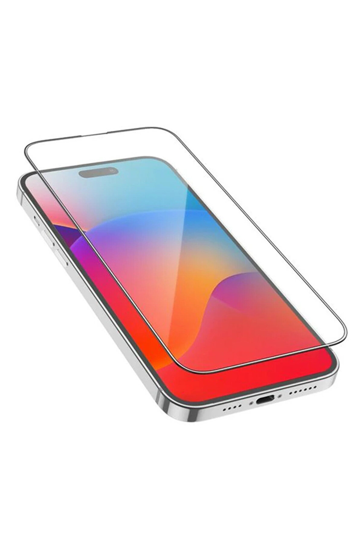 Hoco İphone 15 Full Hd Tempered Kırılmaz Cam Ekran Koruyucu 10 Adet Set-(1903) - Dropx2279-6742