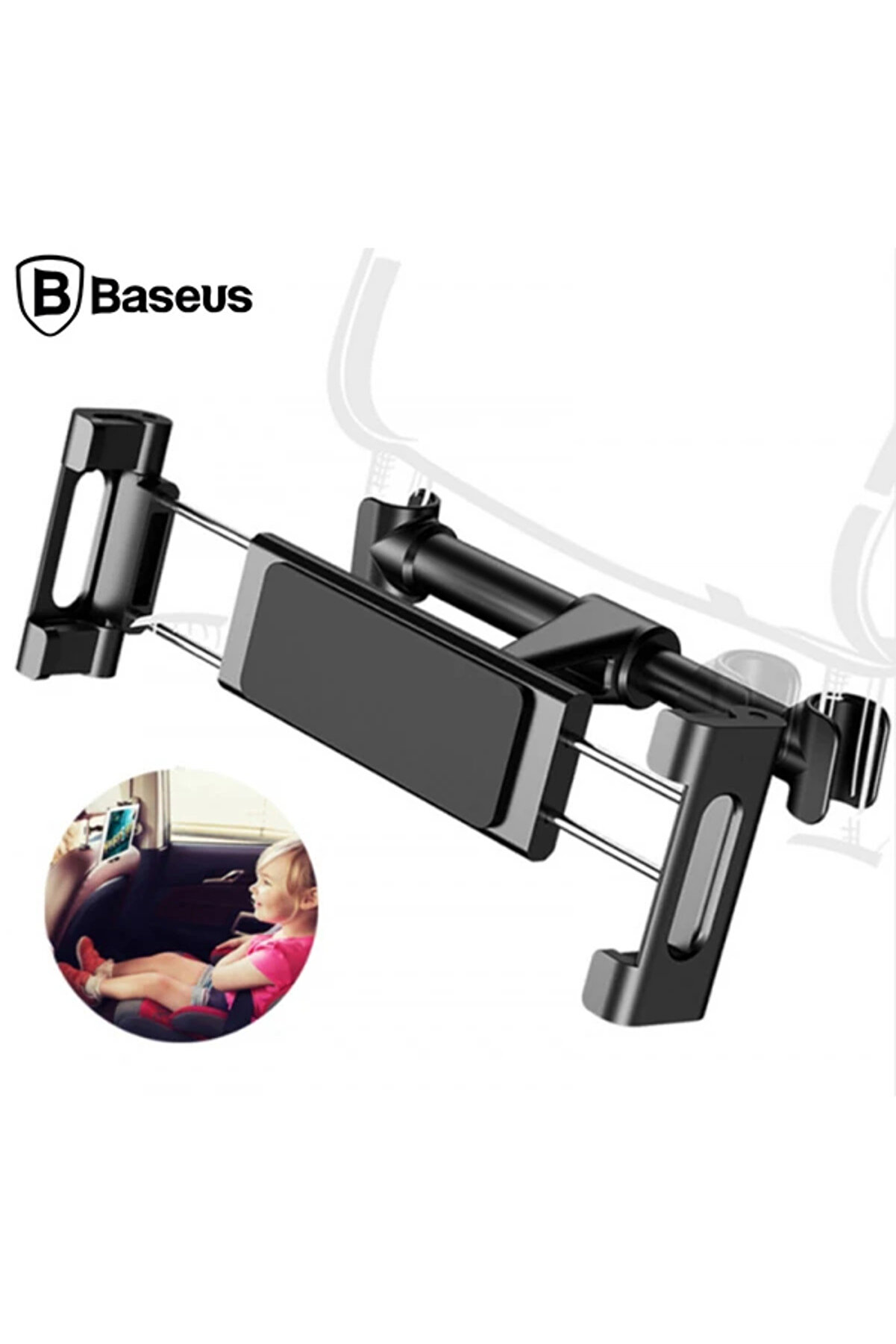 Suhz Araç Arka Koltuk 12.9 İnch Kadar Tablet Tutucu-(1903) - Dropx8835-8951