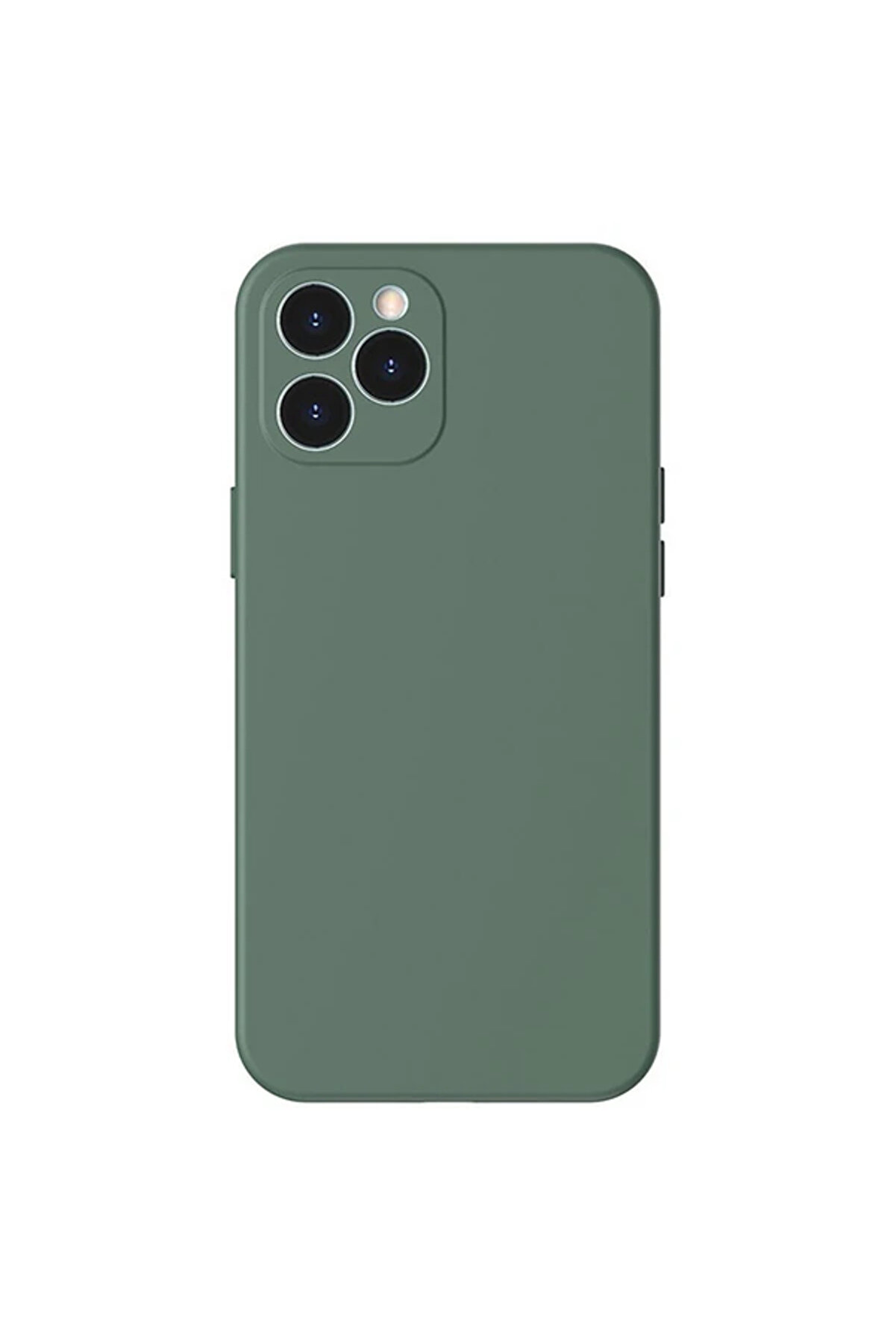 Li̇qui̇d Si̇li̇ca Gel İphone 12 Pro 6.1 Kılıf Ultra Koruma Si̇li̇kon Kılıf-(1903) - Dropx6015-7727