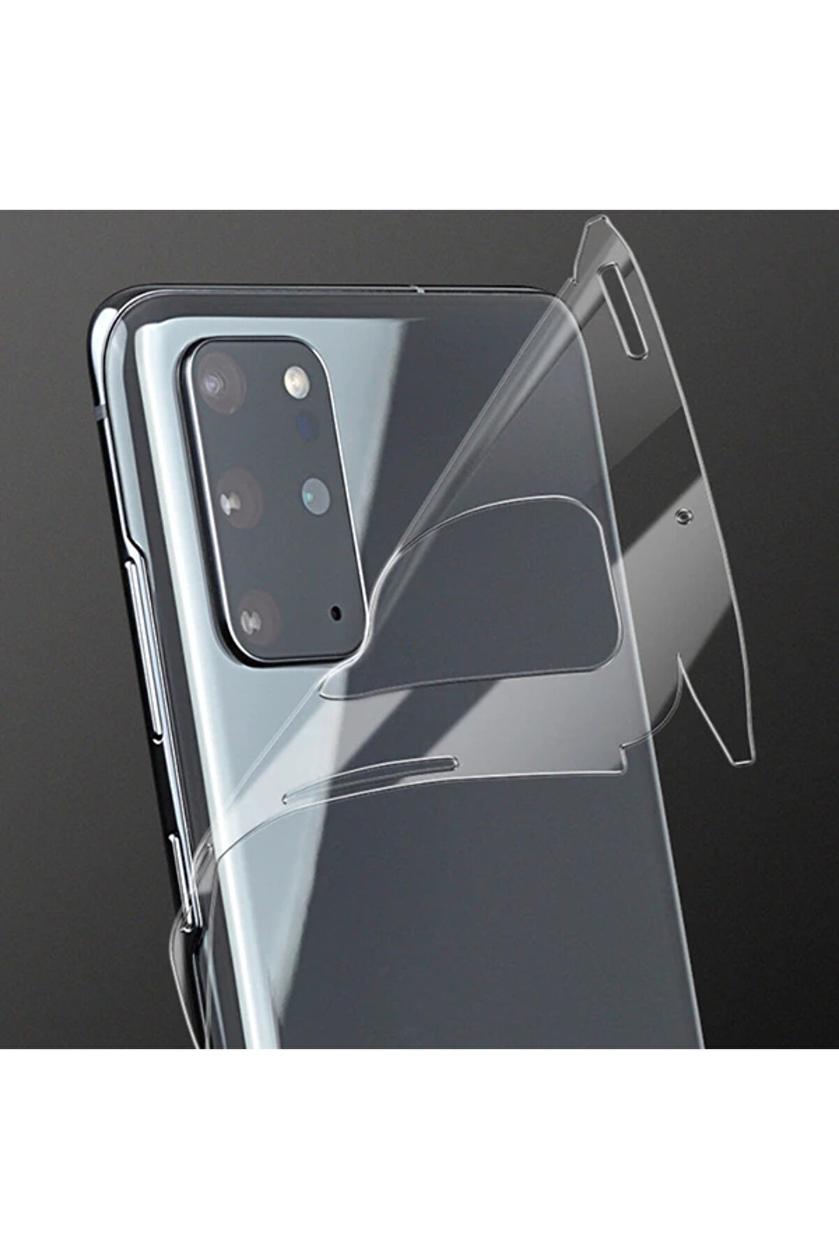 Ally Sm Galaxy S20 Ultra Hi̇drojel Hayalet Arka Tam Kaplama Fi̇lm-(1903) - Dropx7229-4634