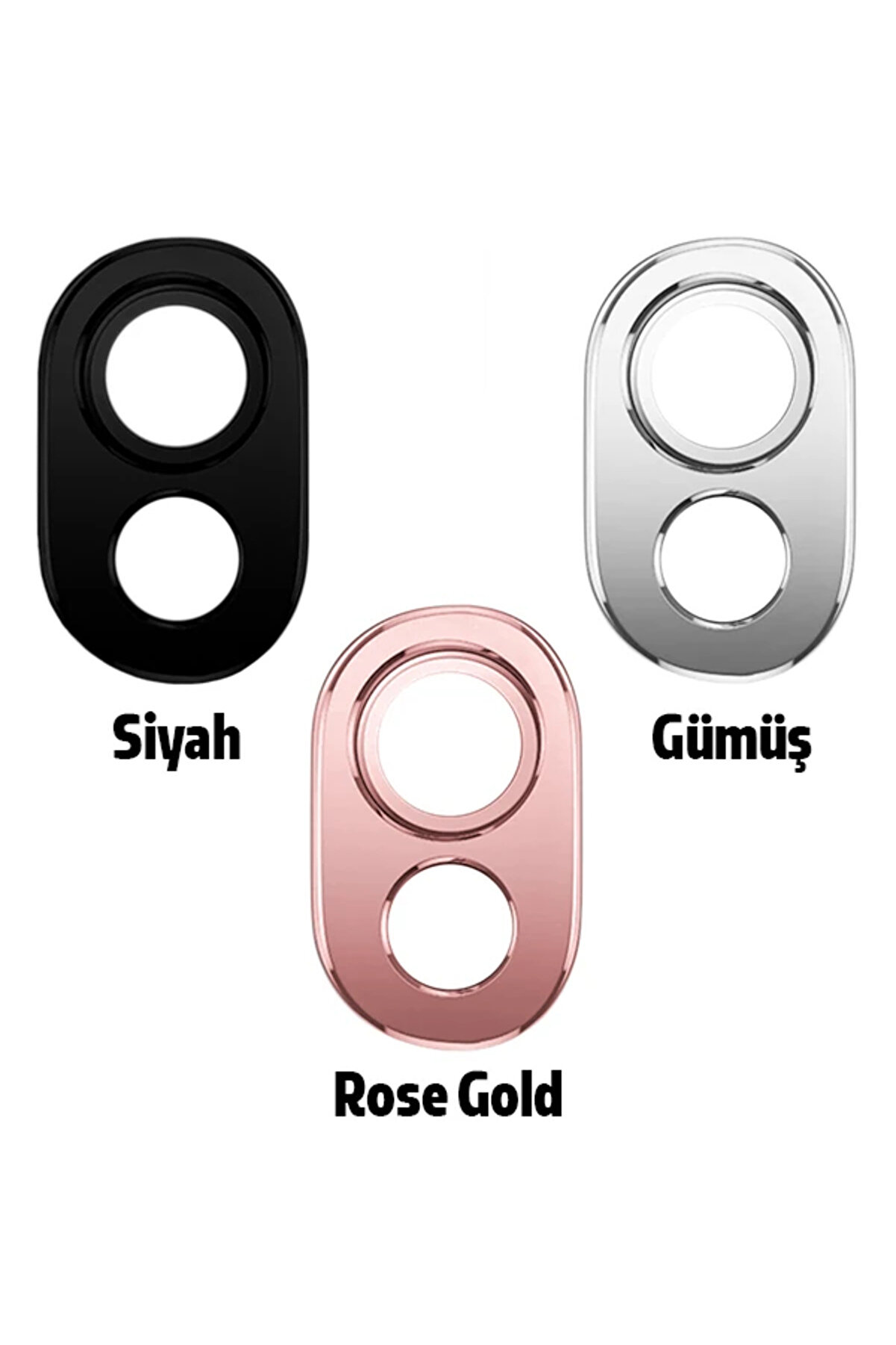 Xi̇aomi̇ Mi̇ 11 3D Metal Kamera Koruyucu Metal Lens-(1903) - Nfnd7412-2270