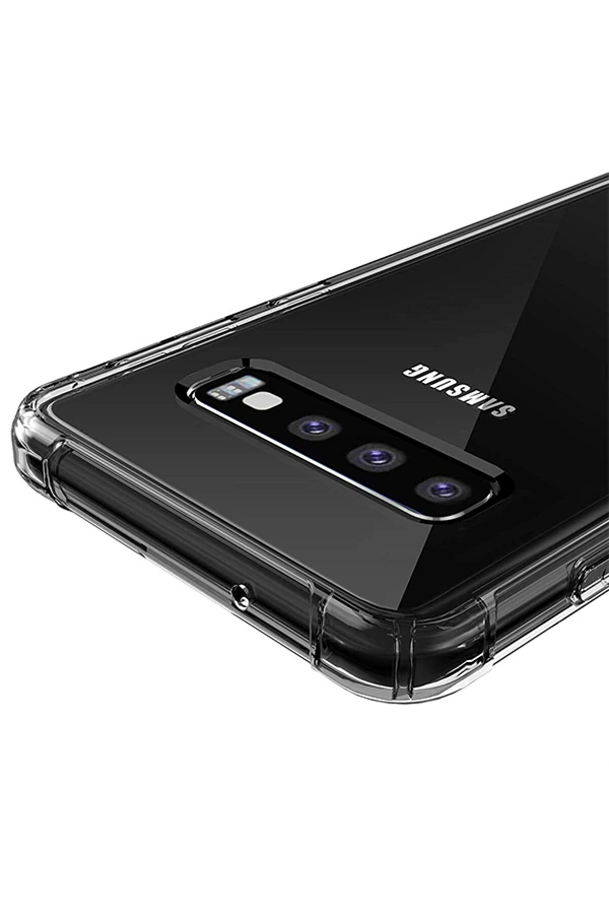 Ally Sm Galaxy S10 Anti̇-Drop Darbe Emi̇ci̇ Si̇li̇kon Kılıf-(5775) - Gms2384-1192
