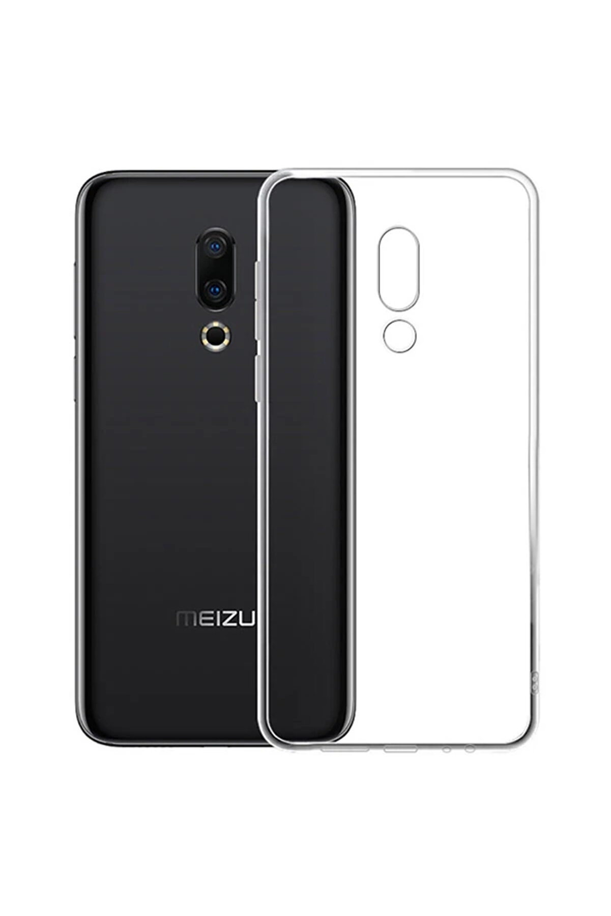 Mei̇zu 16 Plus Kamera Korumalı Ultra Koruma Si̇li̇kon Kılıf-(5775) - Gms9190-9283