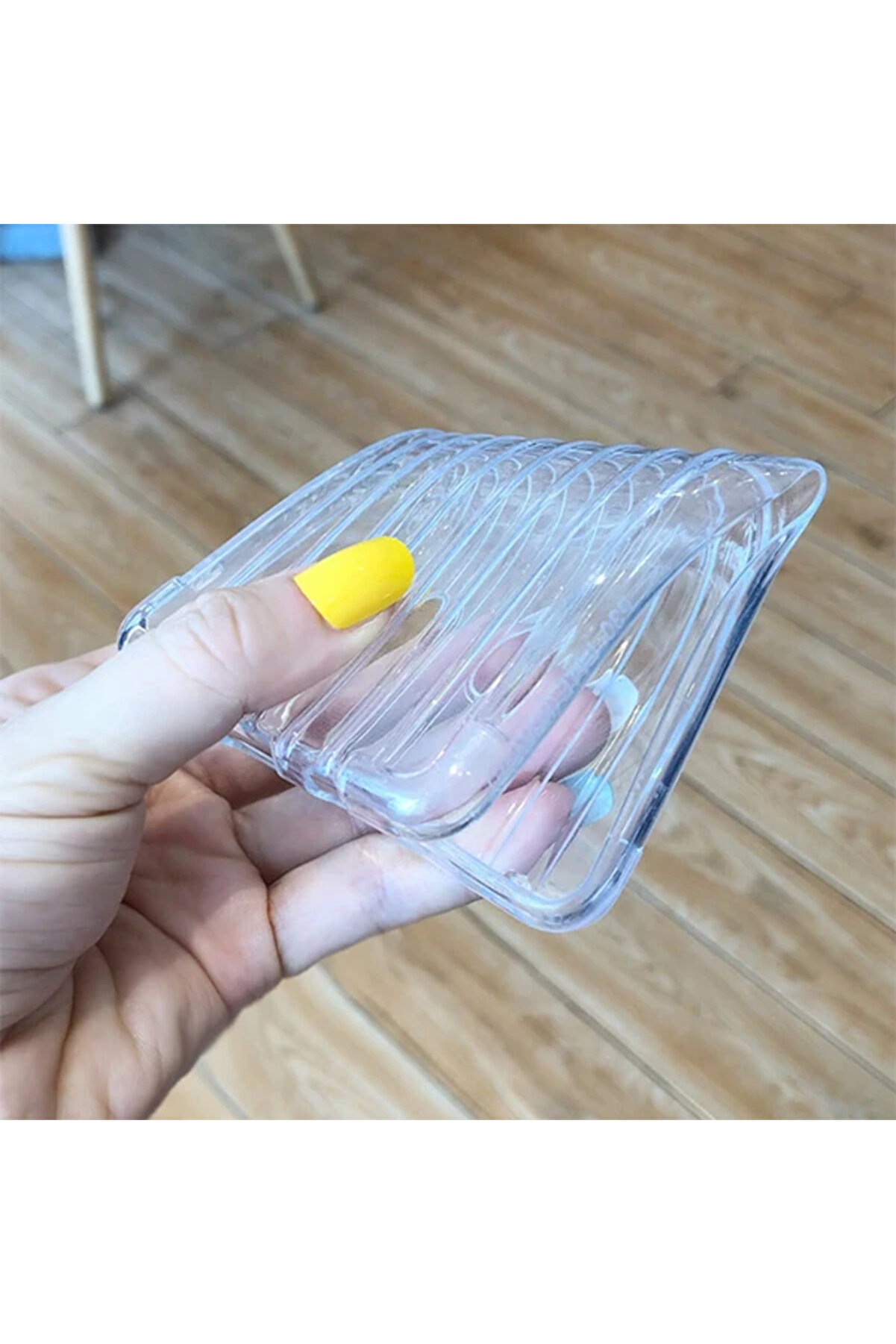 Ally İphone Xr 6.1 İnch Trunk Li̇nes İnce Soft Si̇li̇kon Kılıf-(5775) - Gms8609-7253