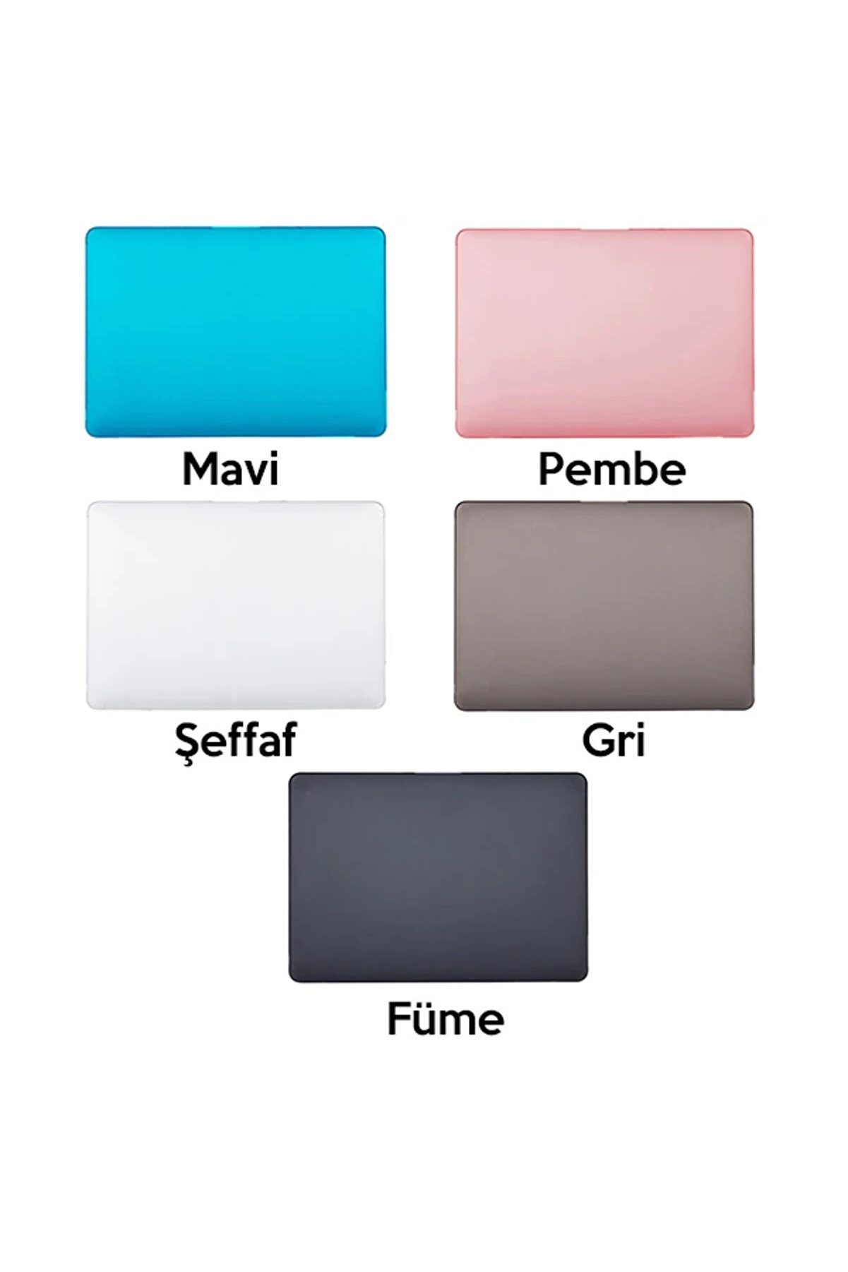 Macbook Ai̇r 13 A1369/A1466 Kri̇stal Kapak Koruma Kılıf-(1903) - Dropx8479-5637