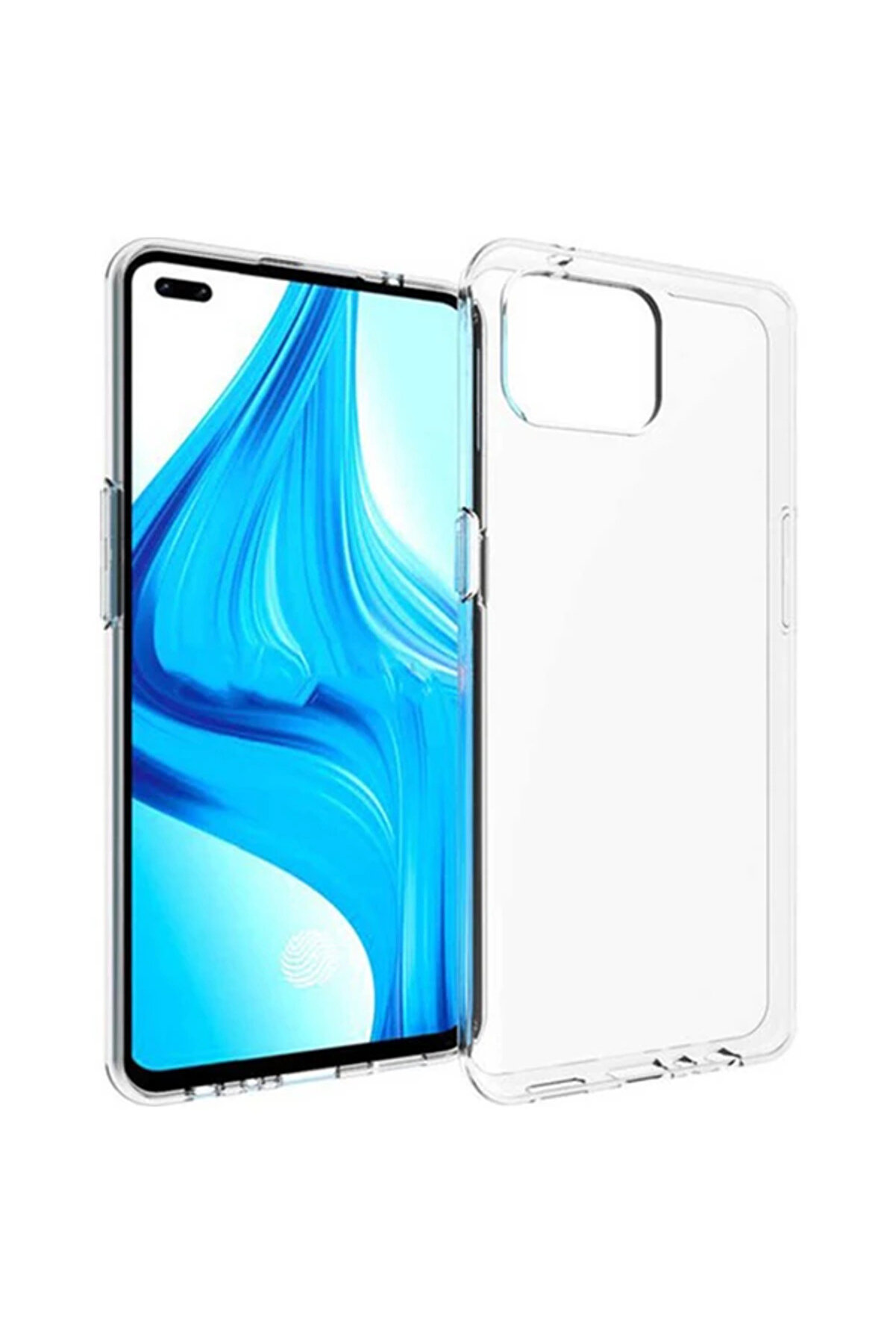 CepteToptan OPPO Reno F17-A73 2020 Anti-Drop Shockproof Darbe Emici Silikon Kılıf-(1903) - DROPX5548-9031