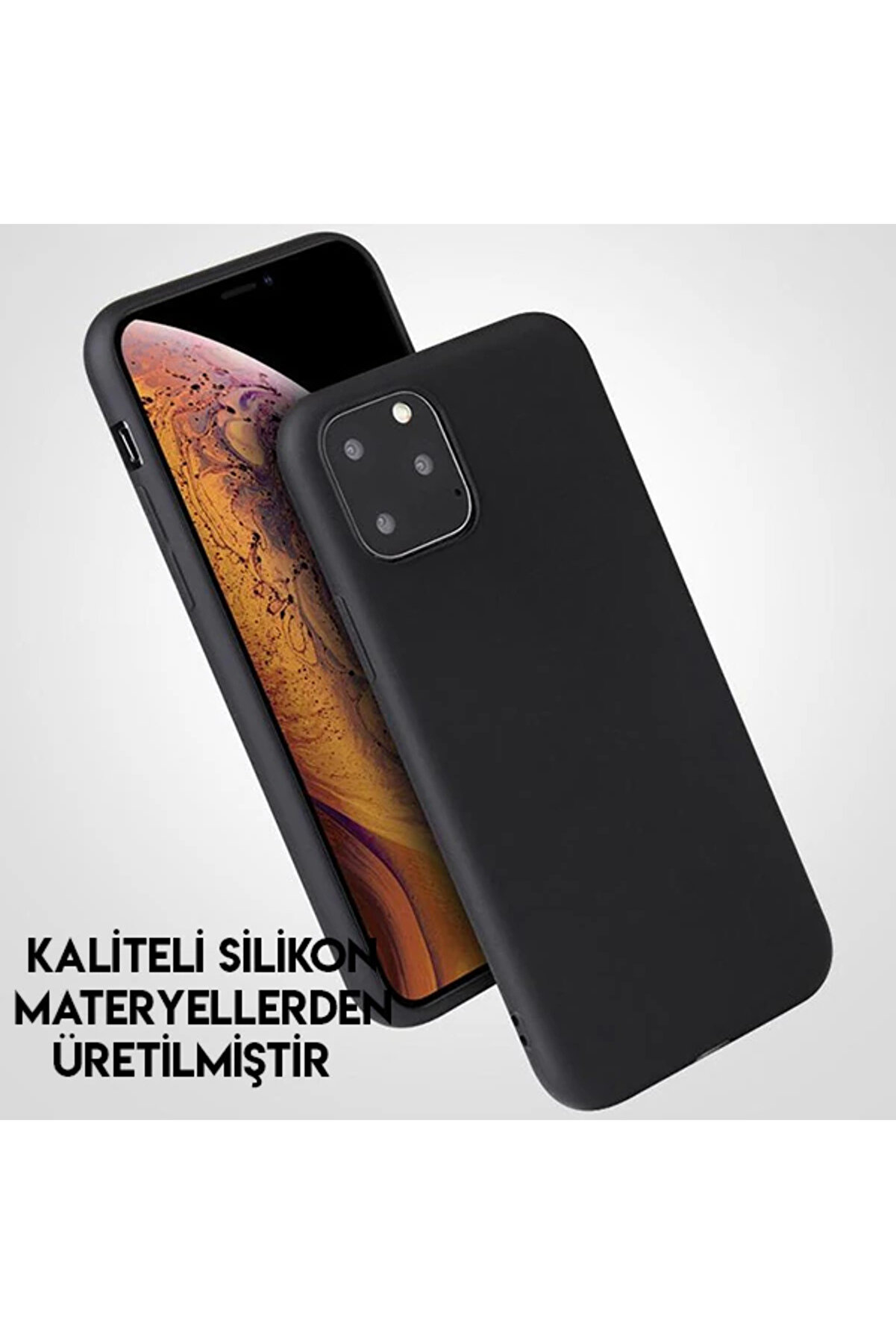 İphone 11 Pro Max 6.5 İnch Ultra Sli̇m Soft Tpu Si̇li̇kon Kılıf-(5775) - Gms8557-5194
