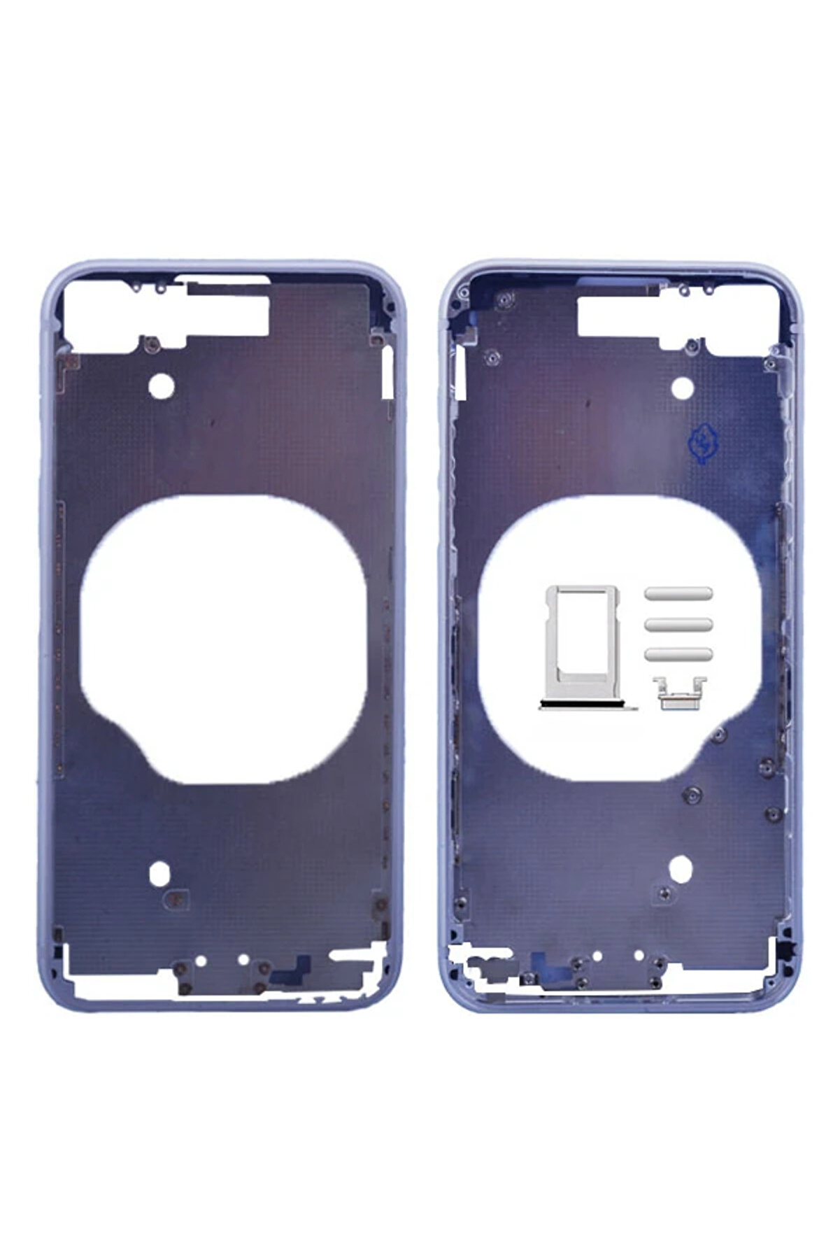 İphone 8 Orta Kasa Ve Si̇m Kapağı Tutucu-(5775) - Gms8256-1078