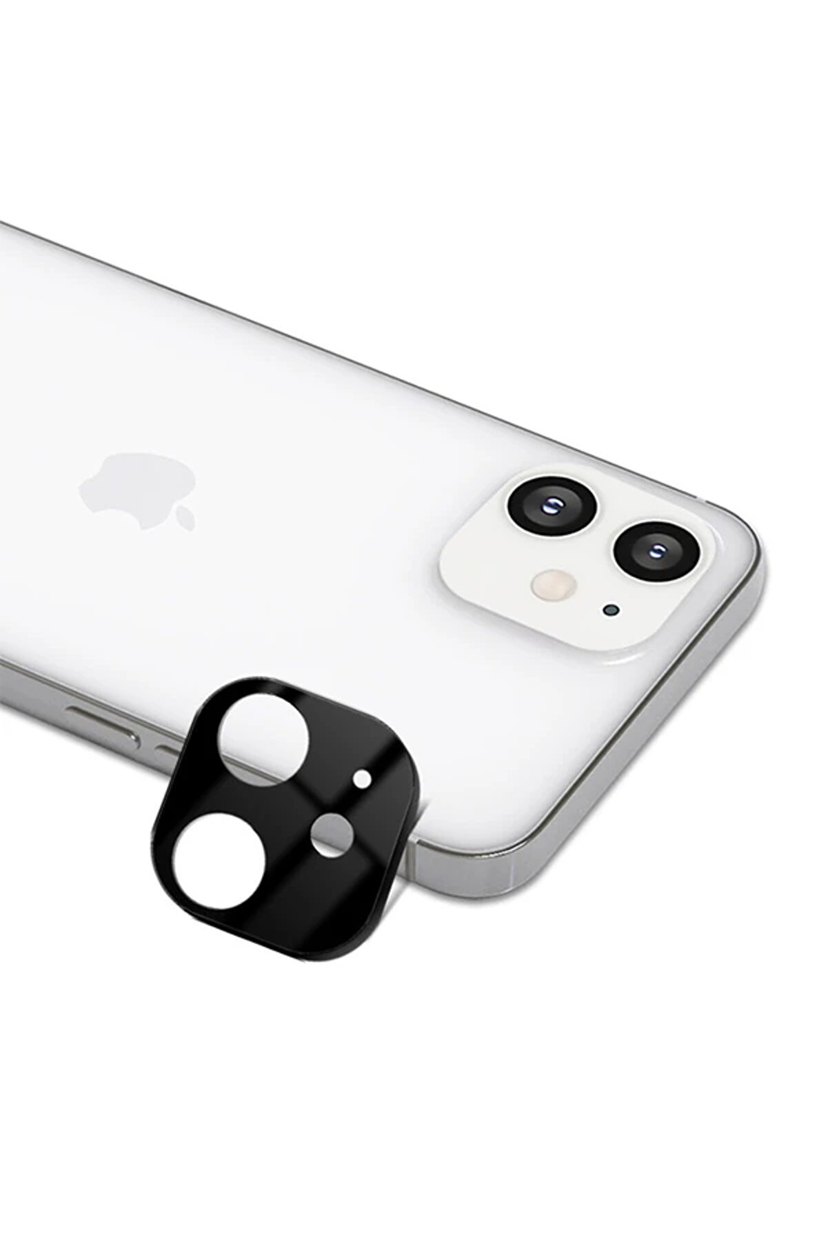İphone 12 Mi̇ni̇ 3D Full Kaplama Tempered Cam Kamera Koruyucu-(5775) - Gms7937-2426