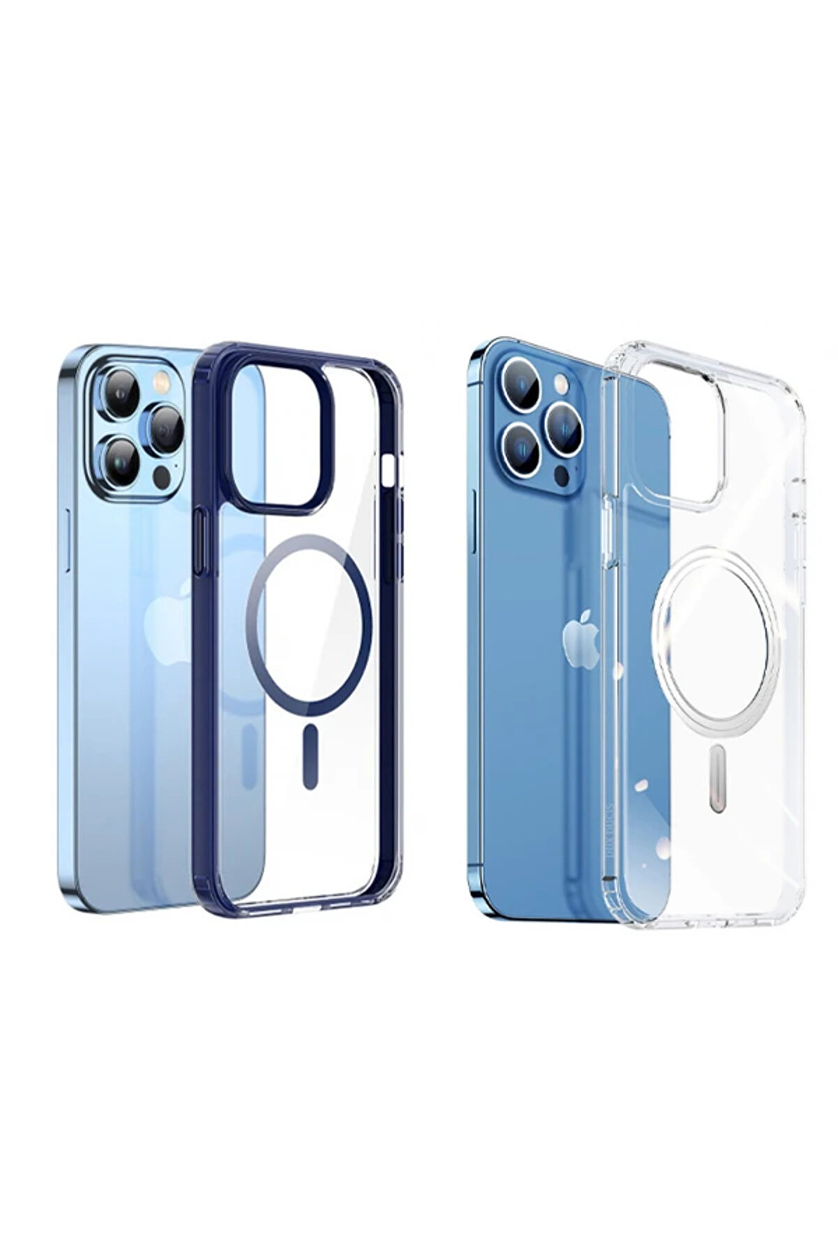 Dux Duci̇s Cli̇n Mag Seri̇es İphone 14 Pro Max 6.7 Magsafe Uyumlu Manyeti̇k Si̇li̇kon Kıl - Gms8035-1244